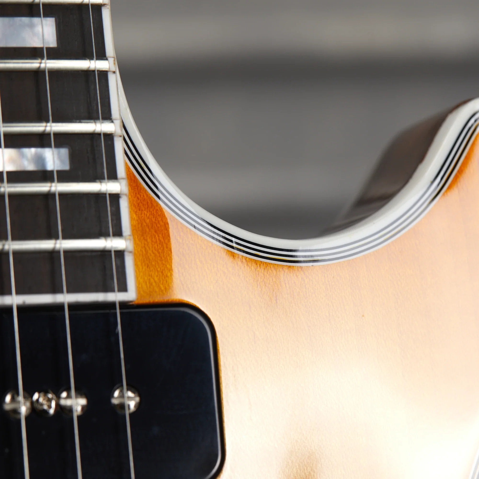 1968 Les Paul Custom Reissue, Smooth Tangerine Burst Gibson Mod™ Collection - Image 6