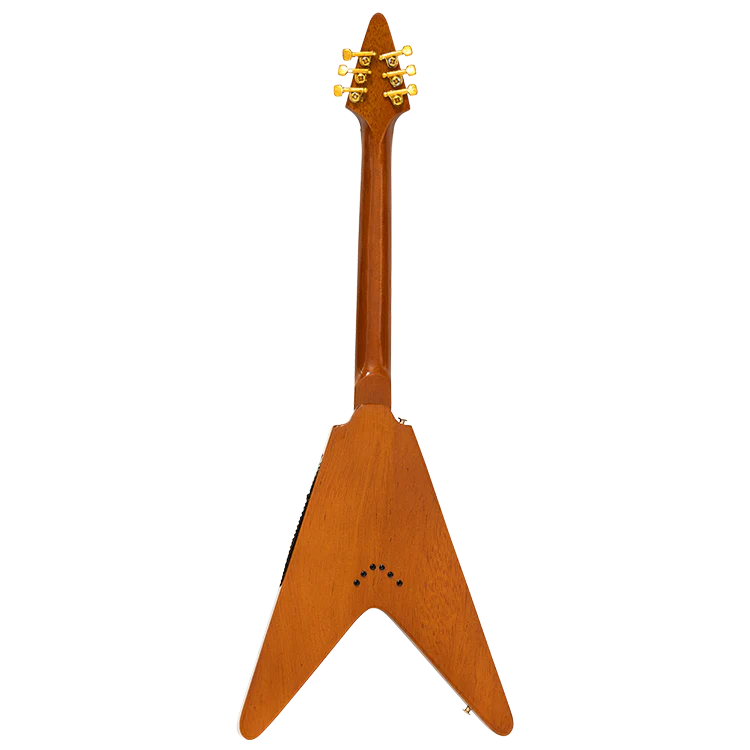 Gibson AXE HEAVEN® '58 Korina Flying V 1:4 Scale Mini Guitar Model - Image 4