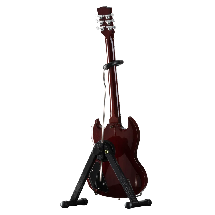 Gibson AXE HEAVEN '64 SG Standard Cherry 1:4 Scale Mini Guitar Model - Image 3