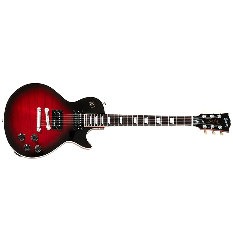 Gibson AXE HEAVEN® Les Paul Standard Slash Vermillion Burst 1:4 Scale Mini Guitar Model - Image 2