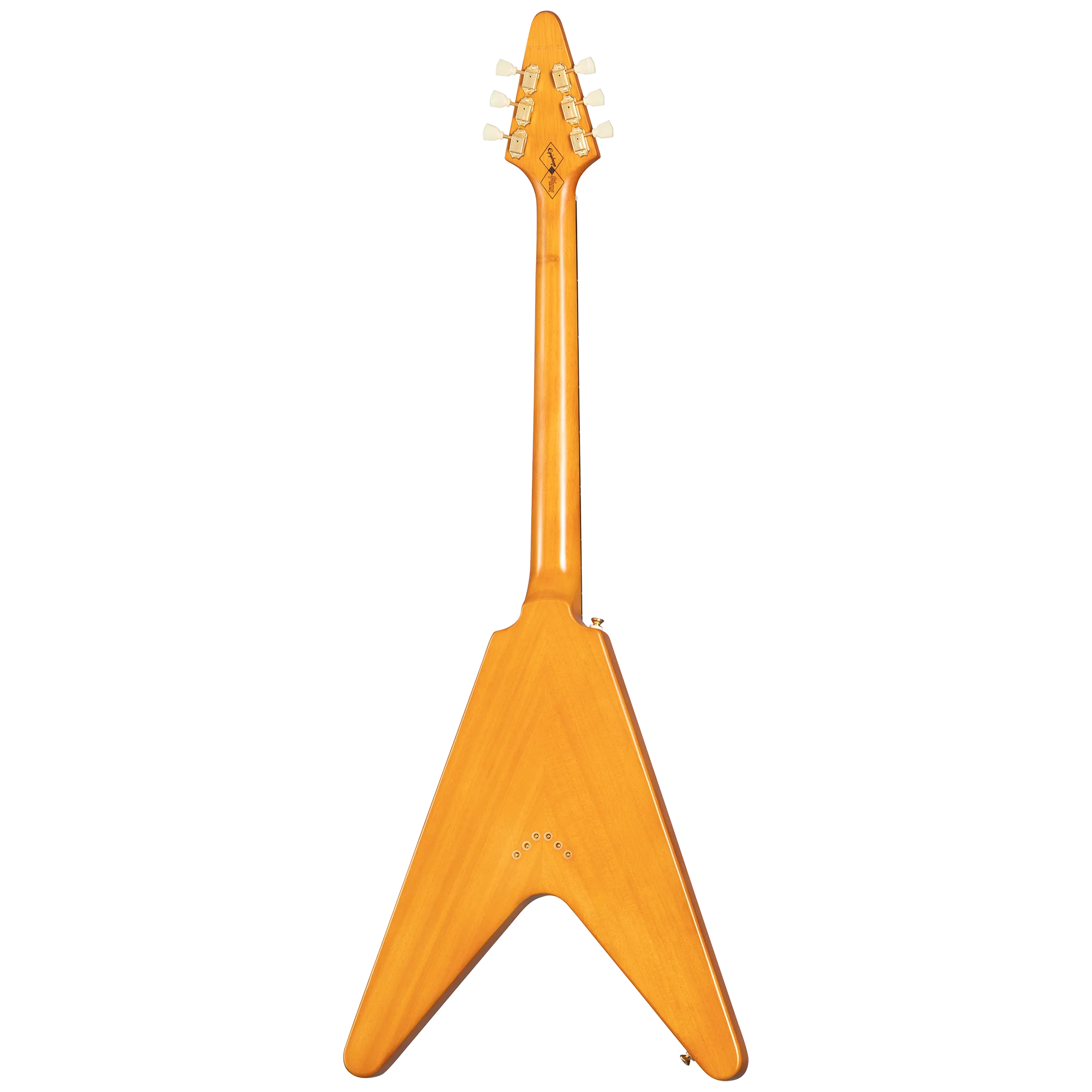 Epiphone IGC 1958 Korina Flying V, Aged Natural - Image 4