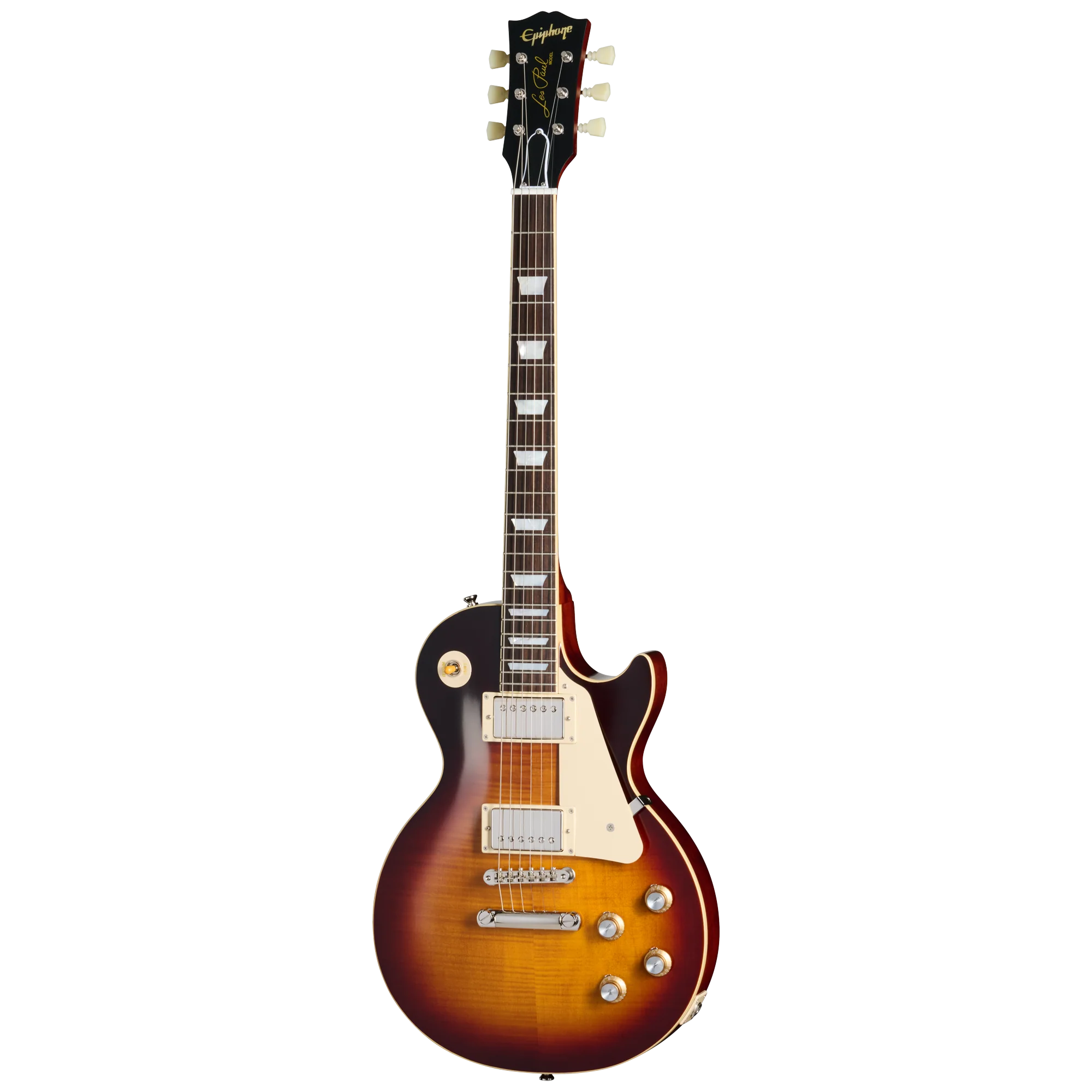 Epiphone IGC 1960 Les Paul Standard Reissue, Washed Bourbon Burst, Exclusive - Image 3