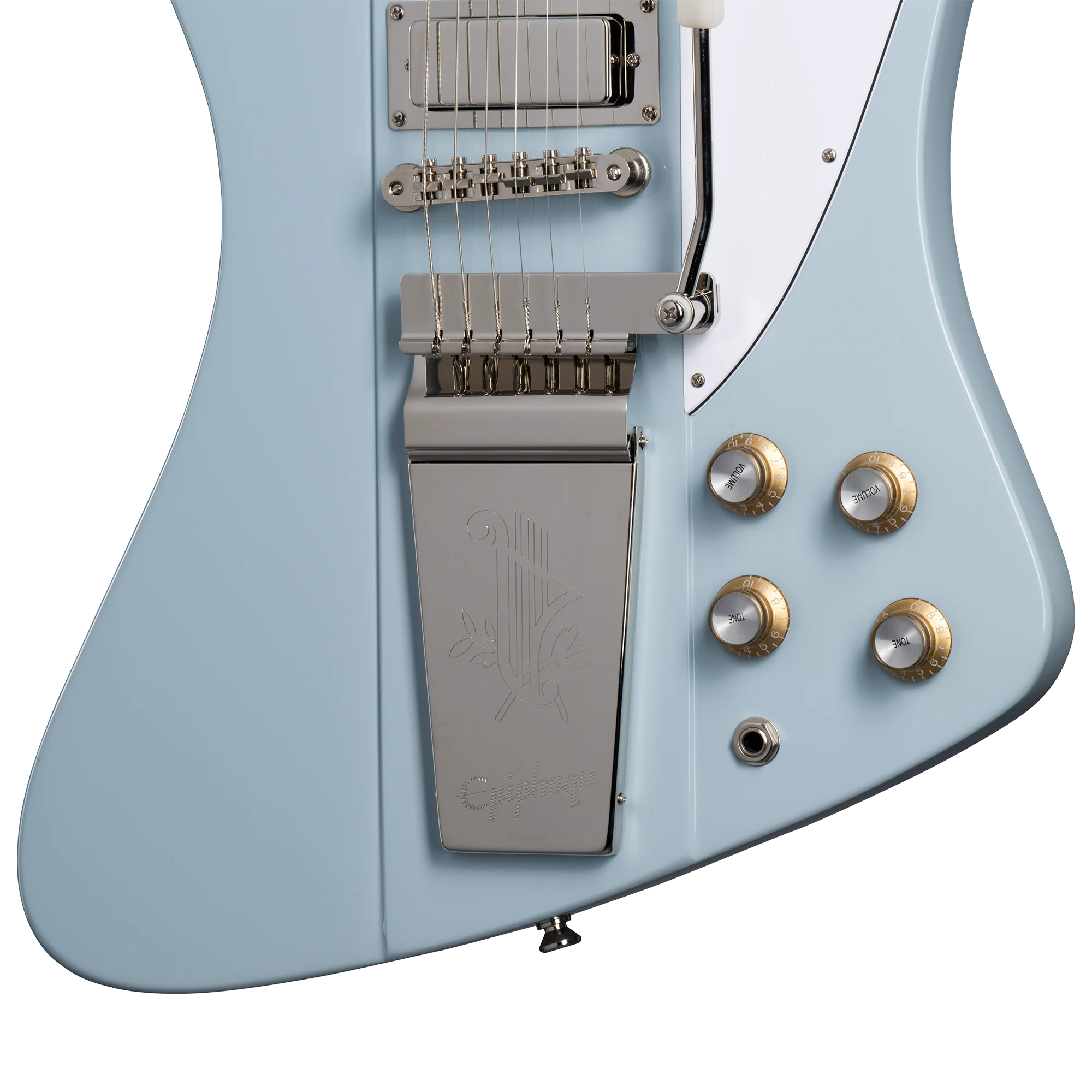 Epiphone IGC 1963 Firebird V, Frost Blue - Image 7