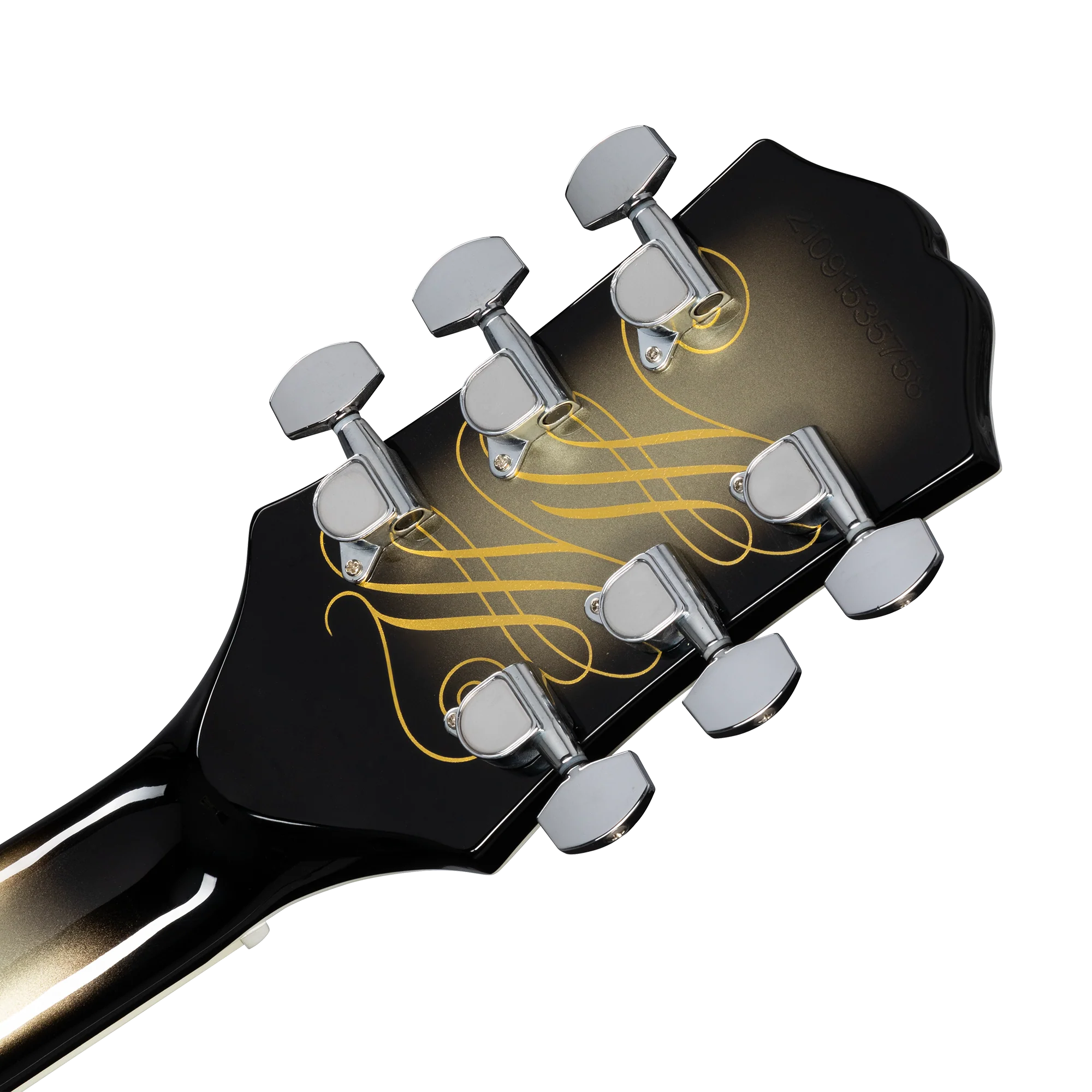 Epiphone Adam Jones Les Paul Custom Art Collection: Julie Heffernan's “Study For Self-Portrait with Rose Skirt and a Mouse", Antique Silverburst - Image 6