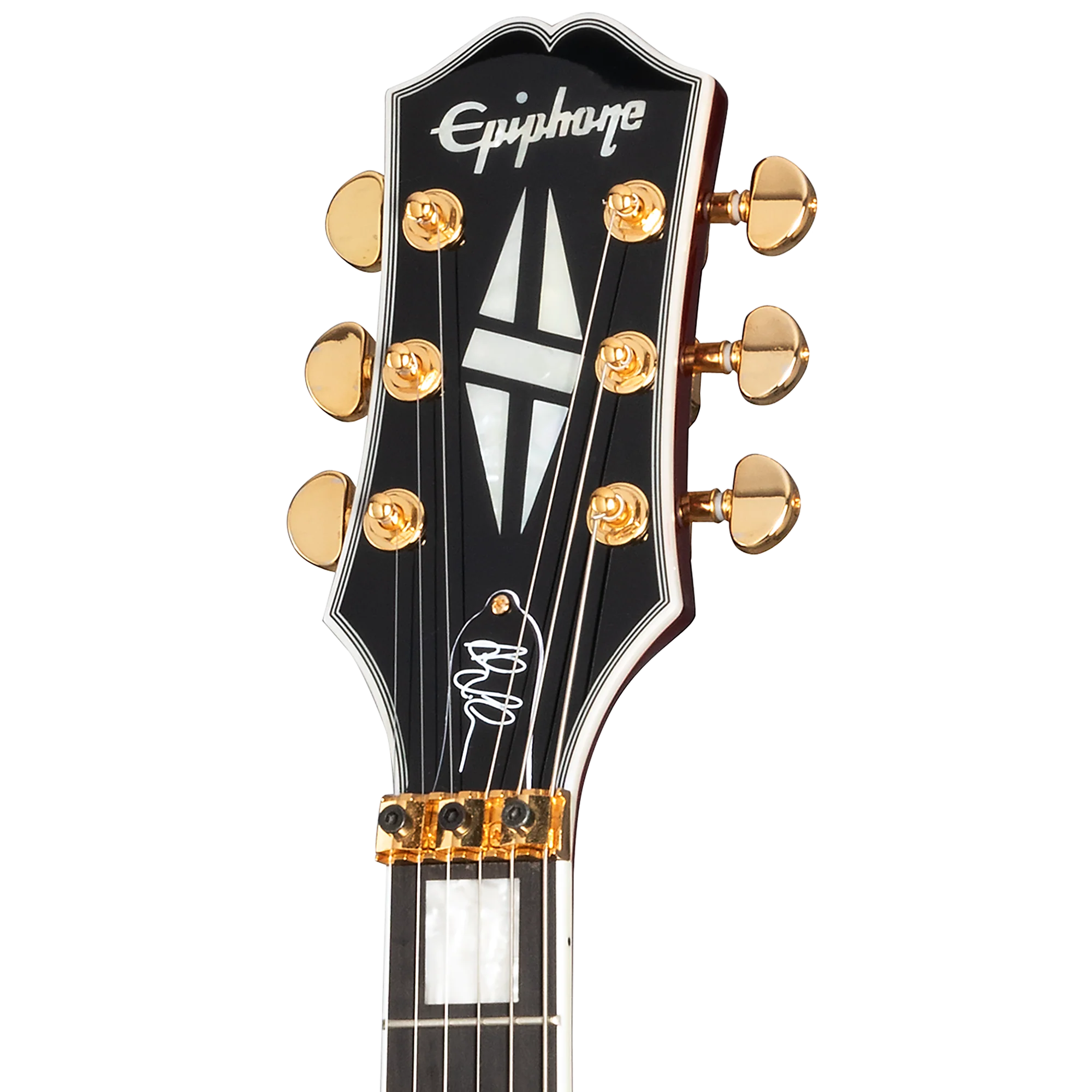 Epiphone Alex Lifeson Les Paul Custom Axcess, Left-Handed, Ruby - Image 5