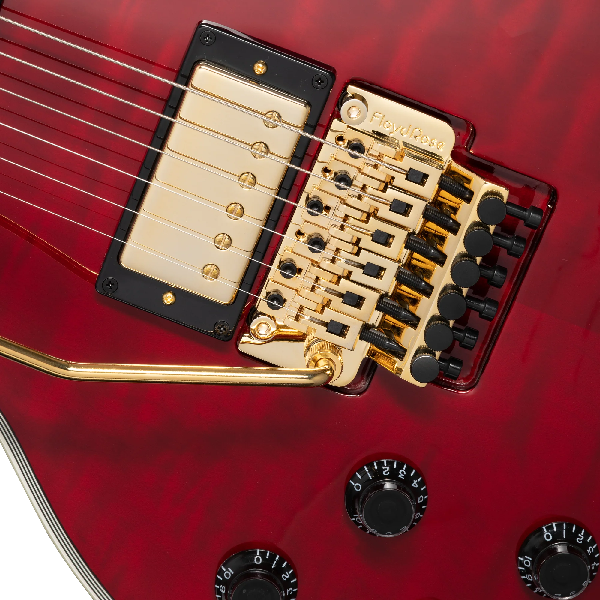 Epiphone Alex Lifeson Les Paul Custom Axcess, Left-Handed, Ruby - Image 8