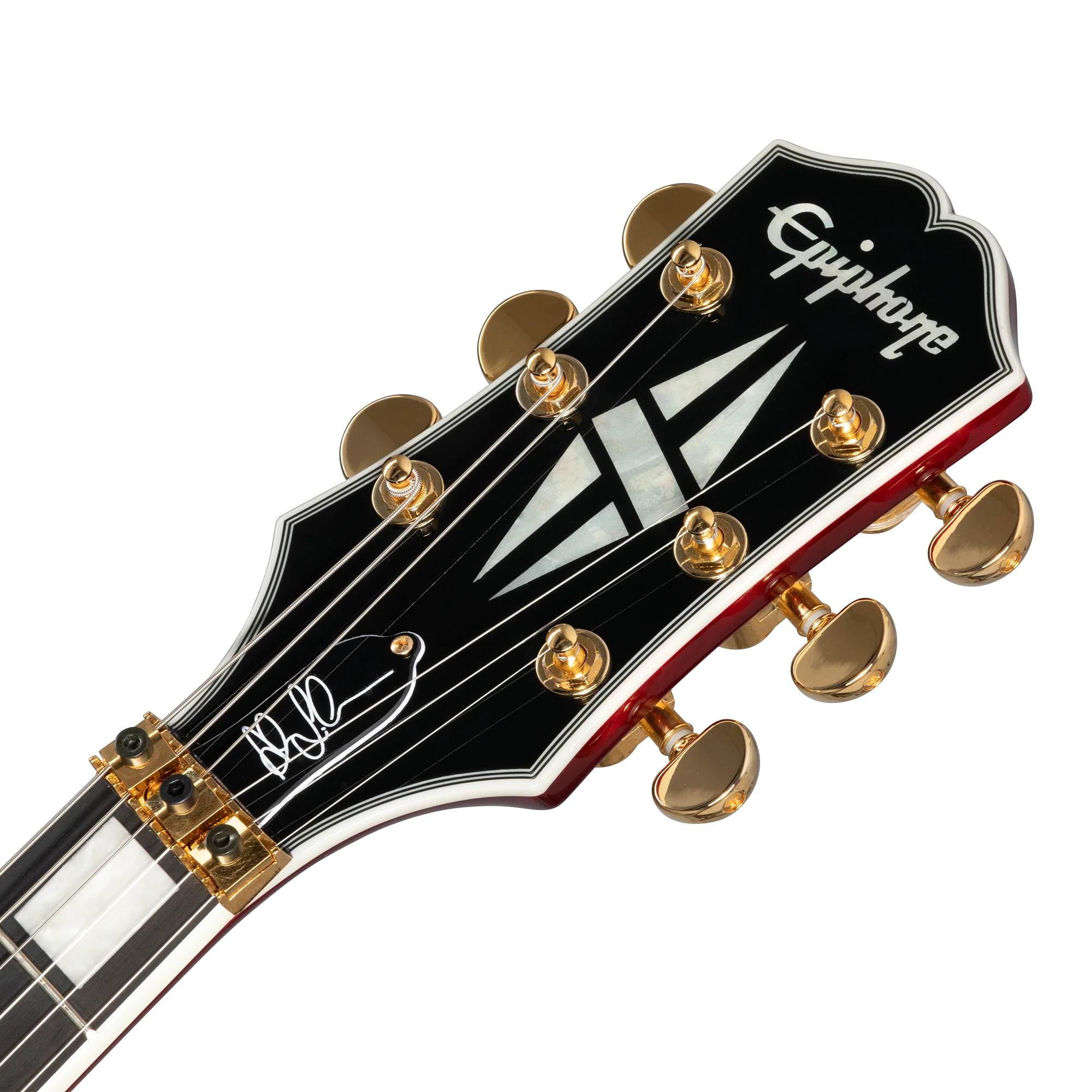 Epiphone Alex Lifeson Les Paul Custom Axcess, Ruby - Image 5