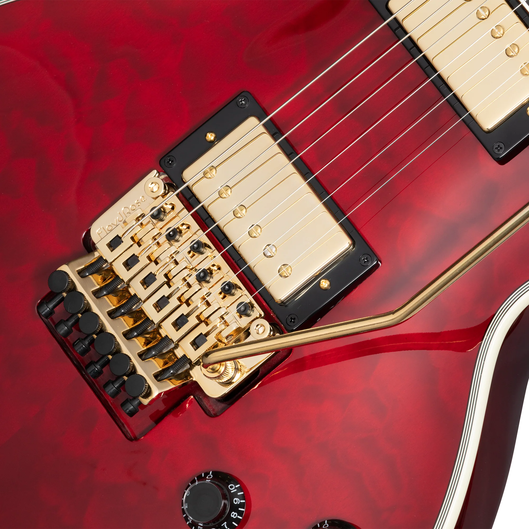 Epiphone Alex Lifeson Les Paul Custom Axcess, Ruby - Image 8
