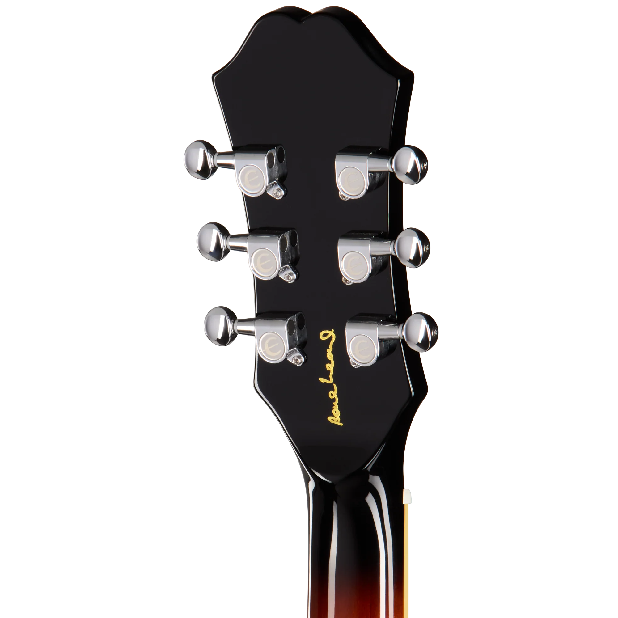 Epiphone Bonehead Riviera, Left-Handed, Dark Tobacco Sunburst - Image 6