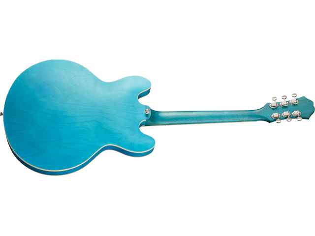 Epiphone Casino, Worn Blue Denim - Image 9