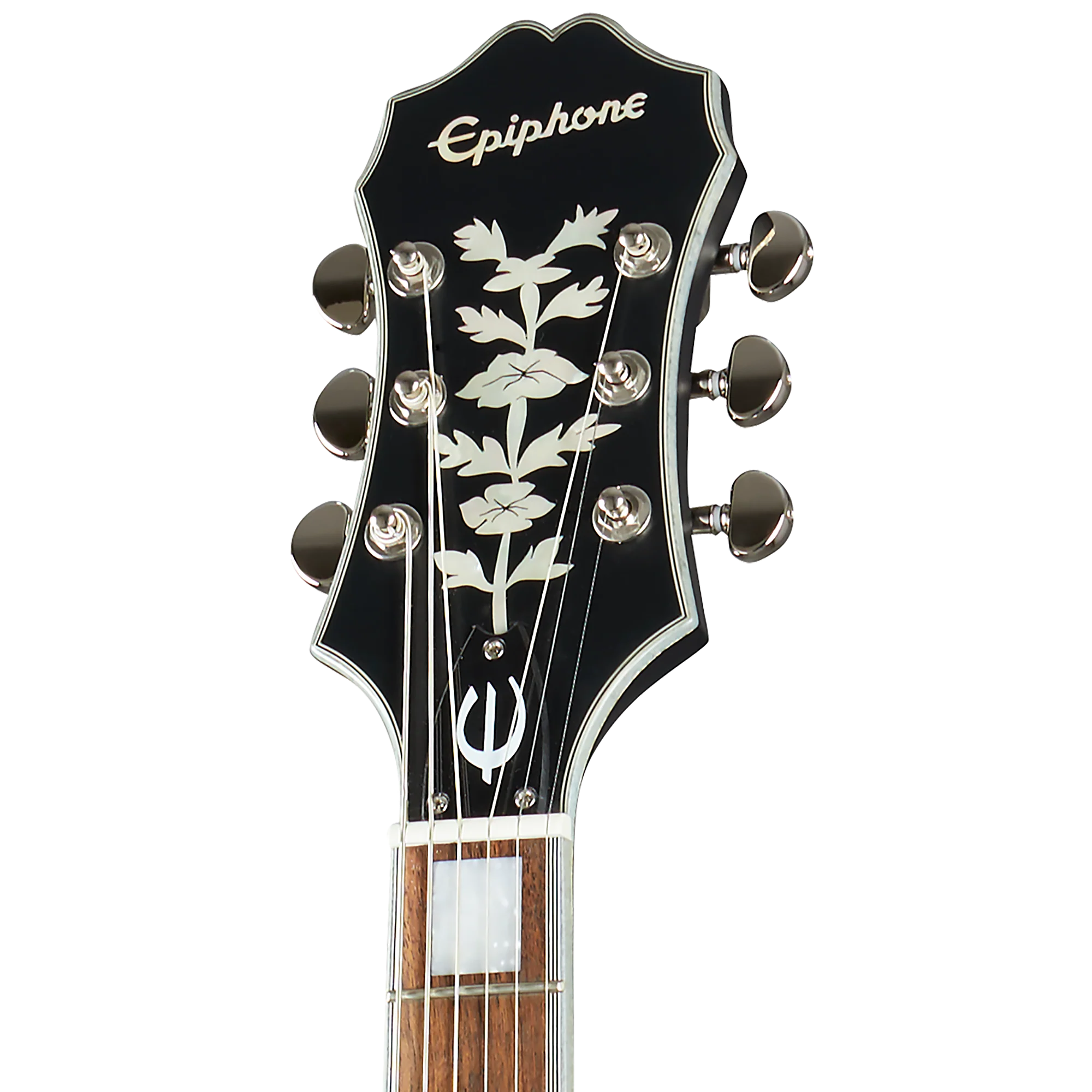 Epiphone Emperor Swingster, Black Aged Gloss - Image 5
