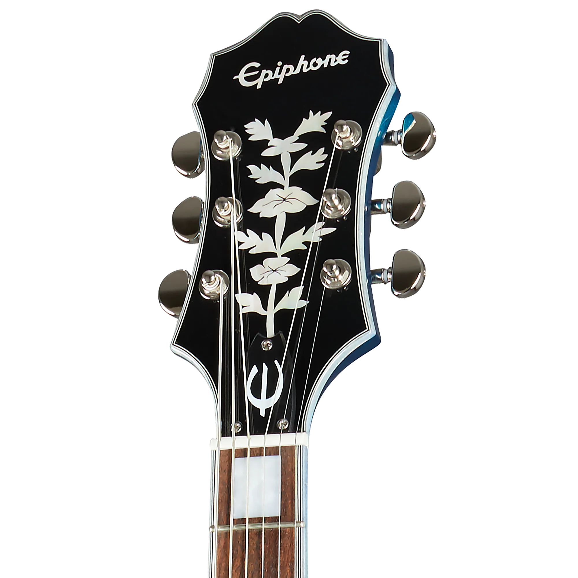 Epiphone Emperor Swingster, Delta Blue Metallic - Image 5