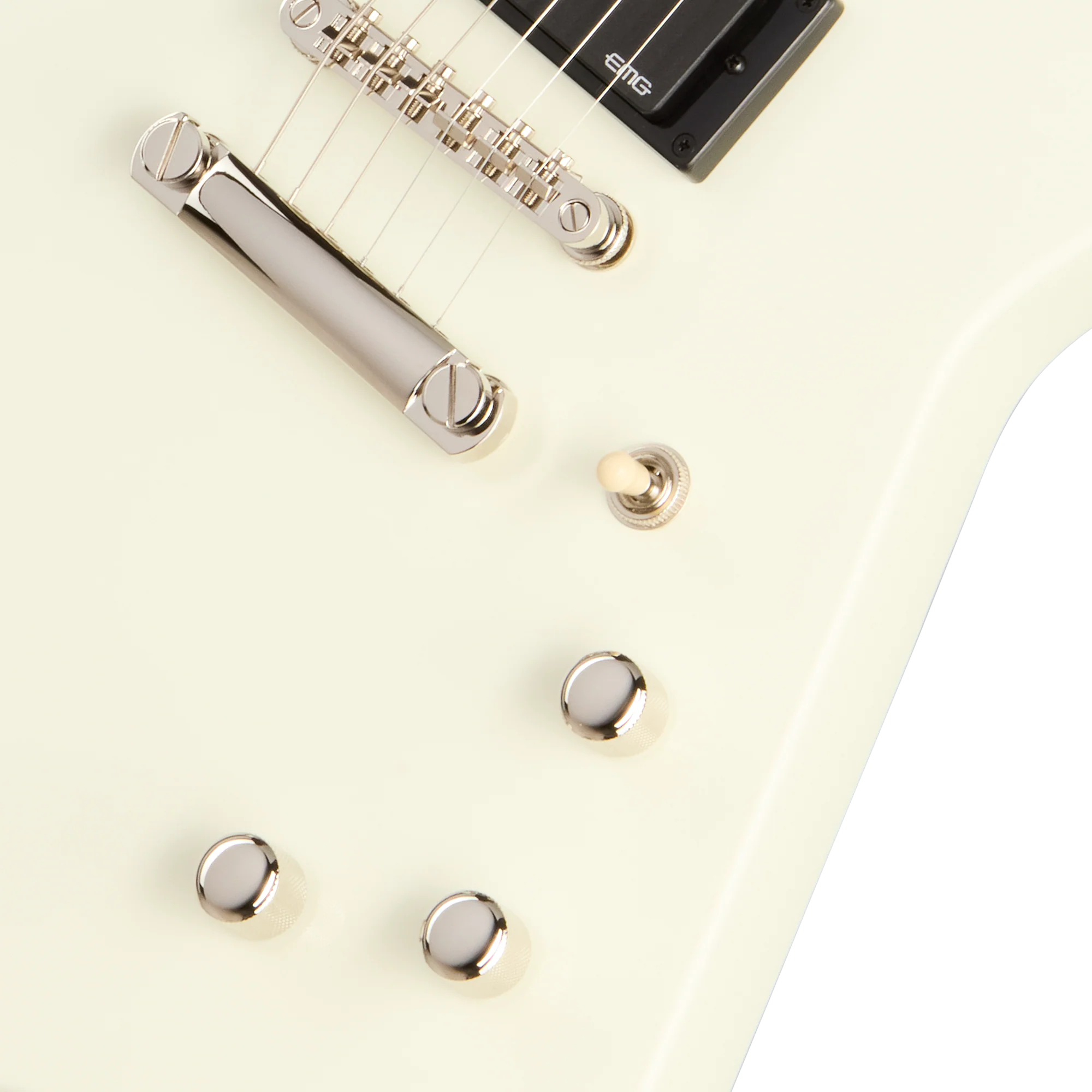 Epiphone Explorer 80s EMG, Classic White - Image 8