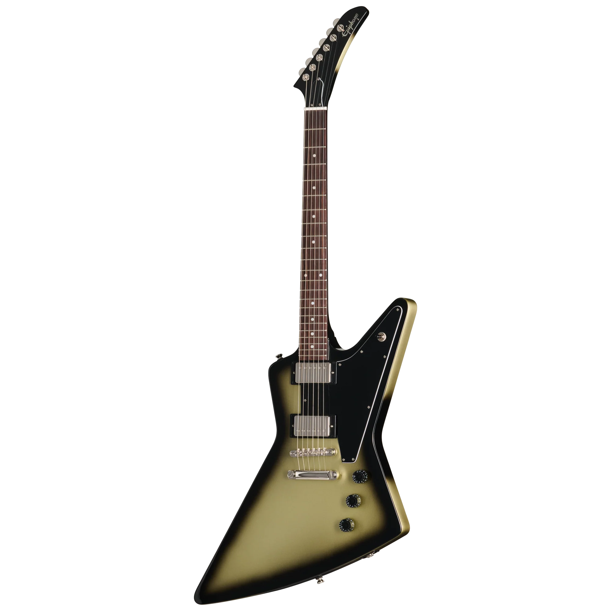 Epiphone Explorer, Silverburst, Exclusive - Image 3