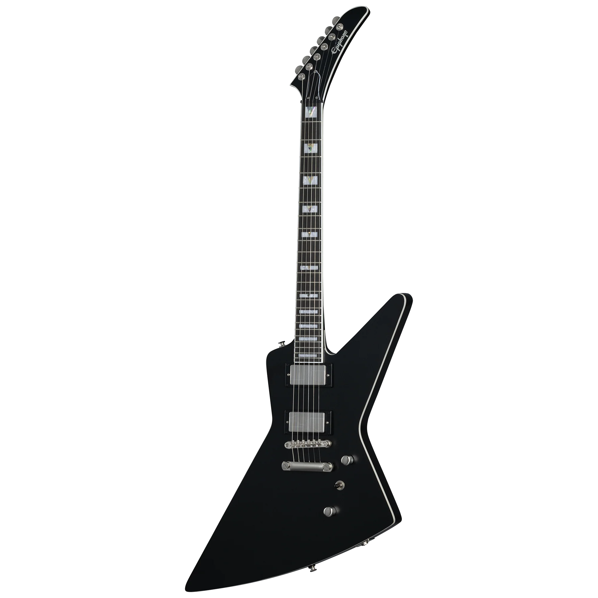 Epiphone Extura Prophecy, Aged Jet Black Metallic - Image 3