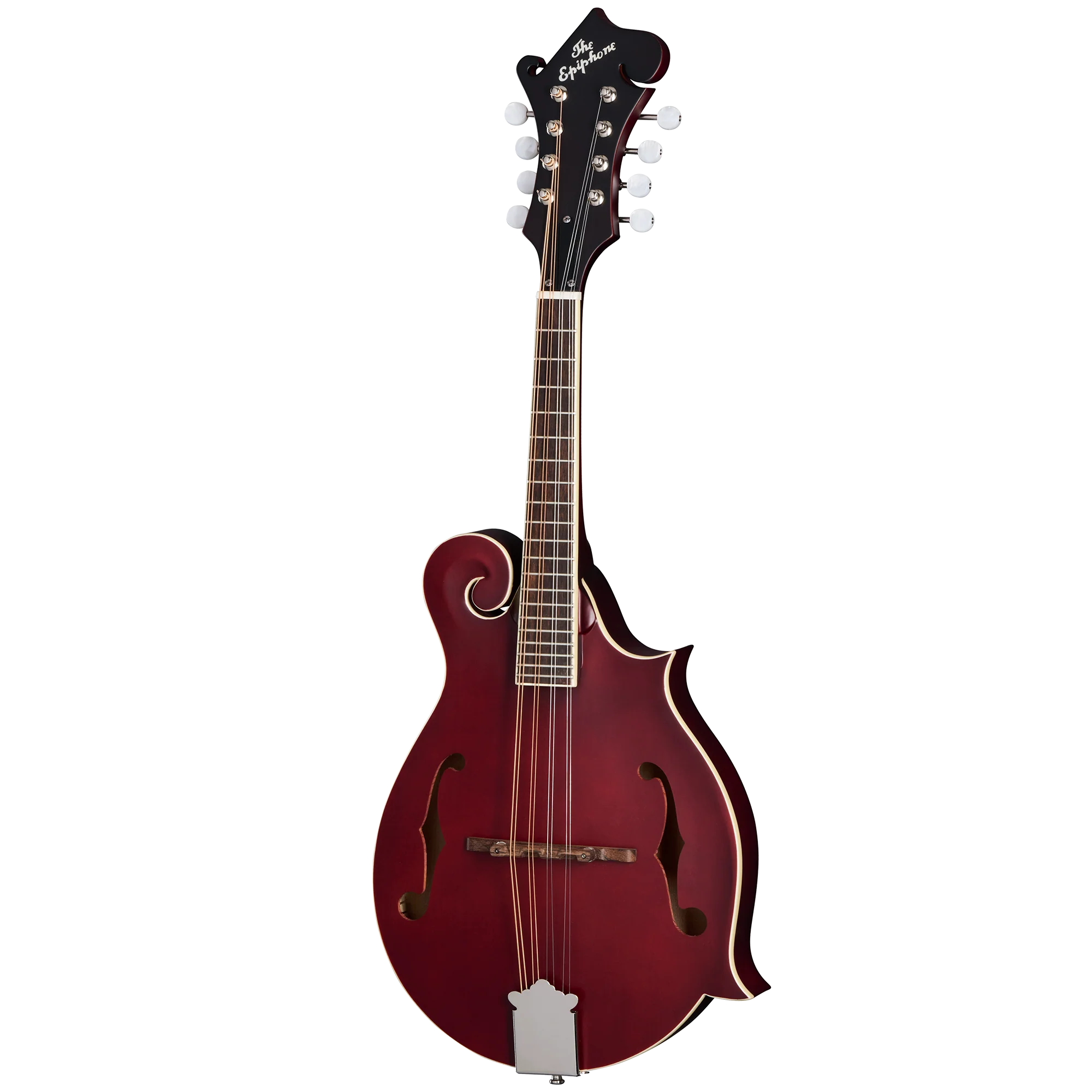 Epiphone F-5 Studio, Wine Red Satin - Image 3