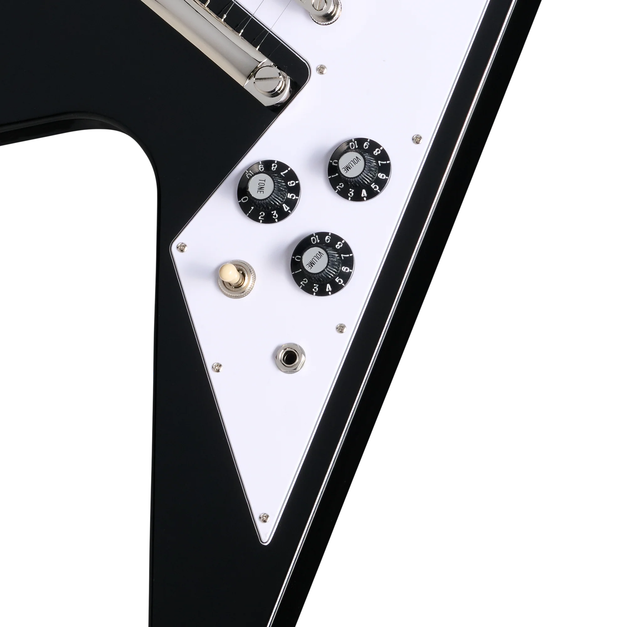 Epiphone Flying V 70s, Ebony, Exclusive - Image 8