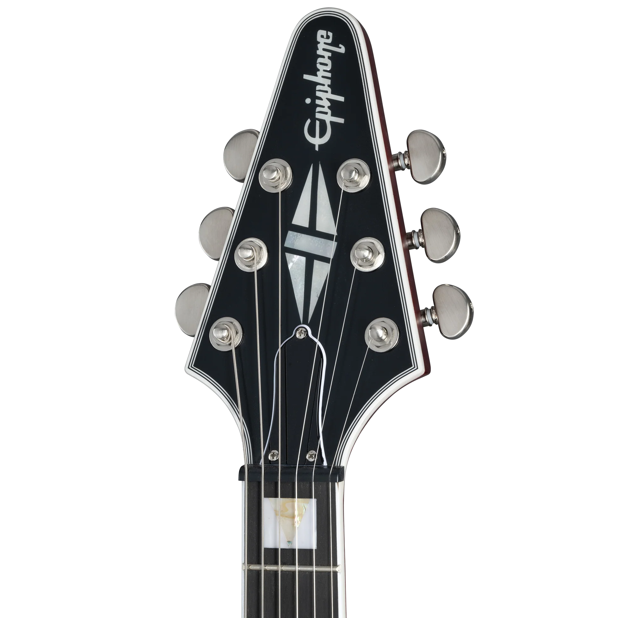 Epiphone Flying V Prophecy, Aged Bengal Tiger Burst - Image 5