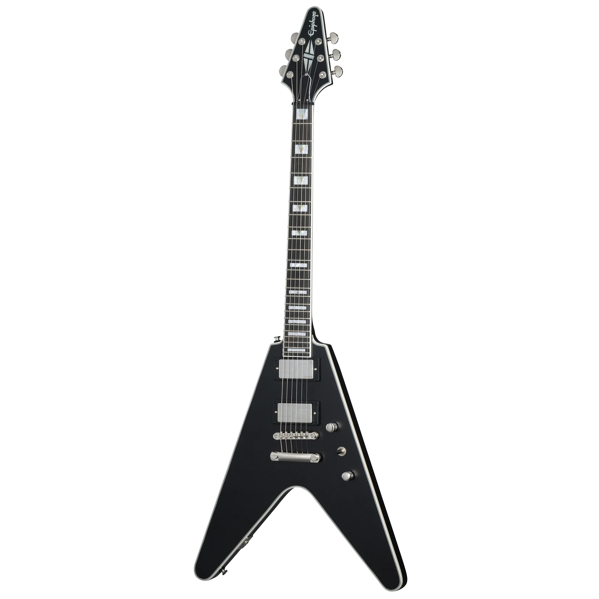 Epiphone Flying V Prophecy, Aged Jet Black Metallic - Image 3