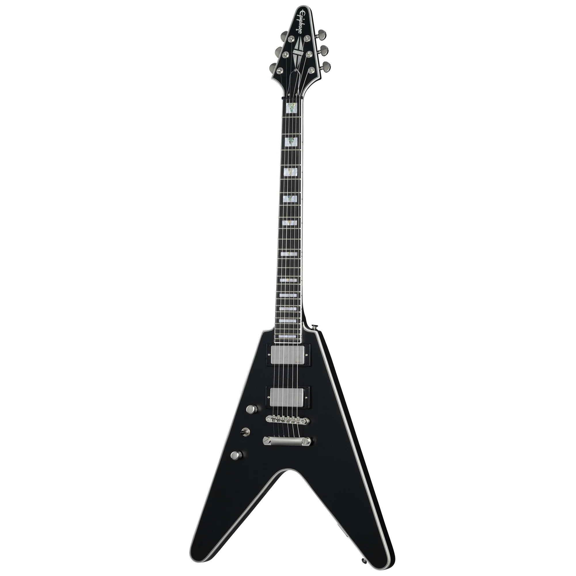 Epiphone Flying V Prophecy, Left-Handed, Aged Jet Black Metallic - Image 3