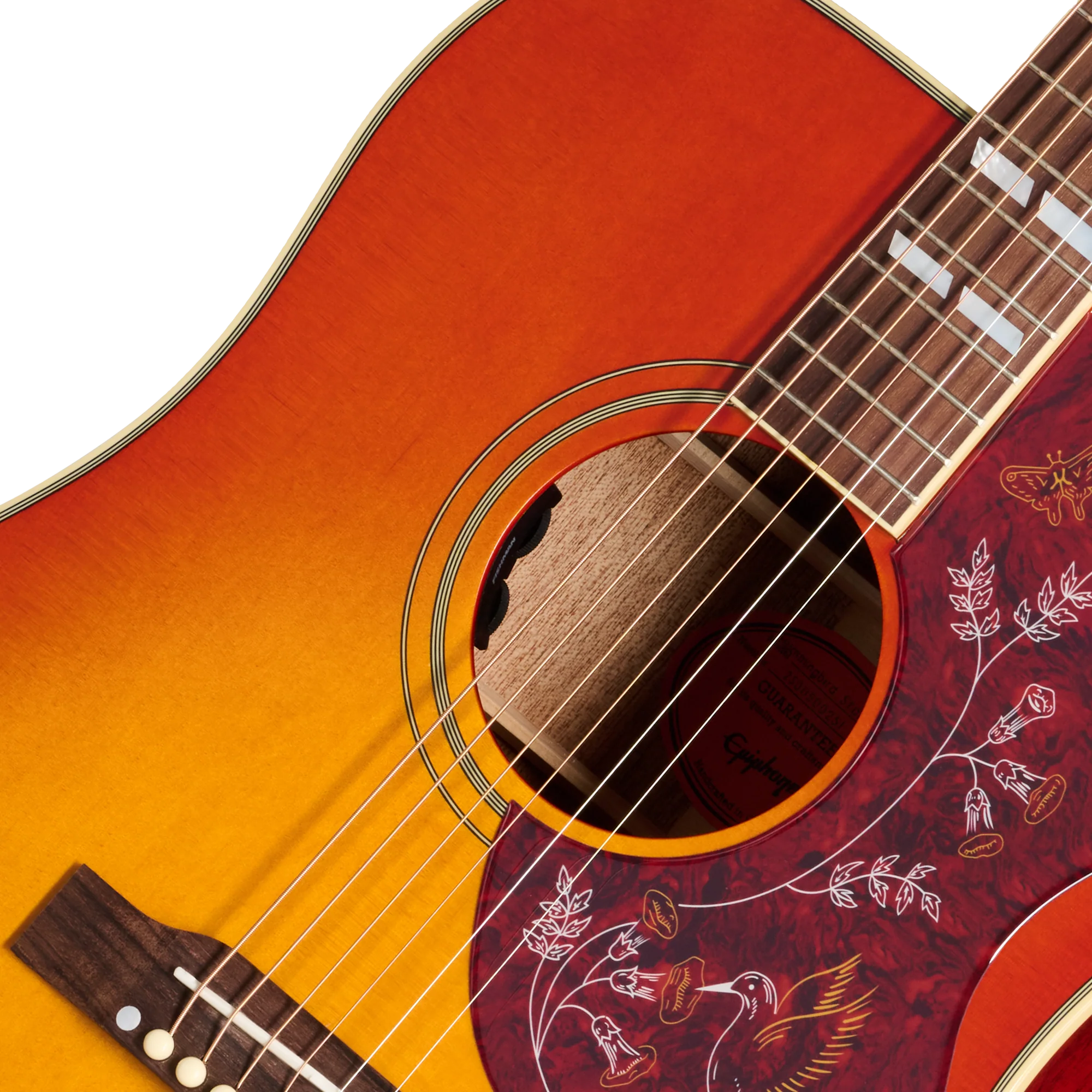 Epiphone Hummingbird Standard, Cherry Sunburst - Image 7