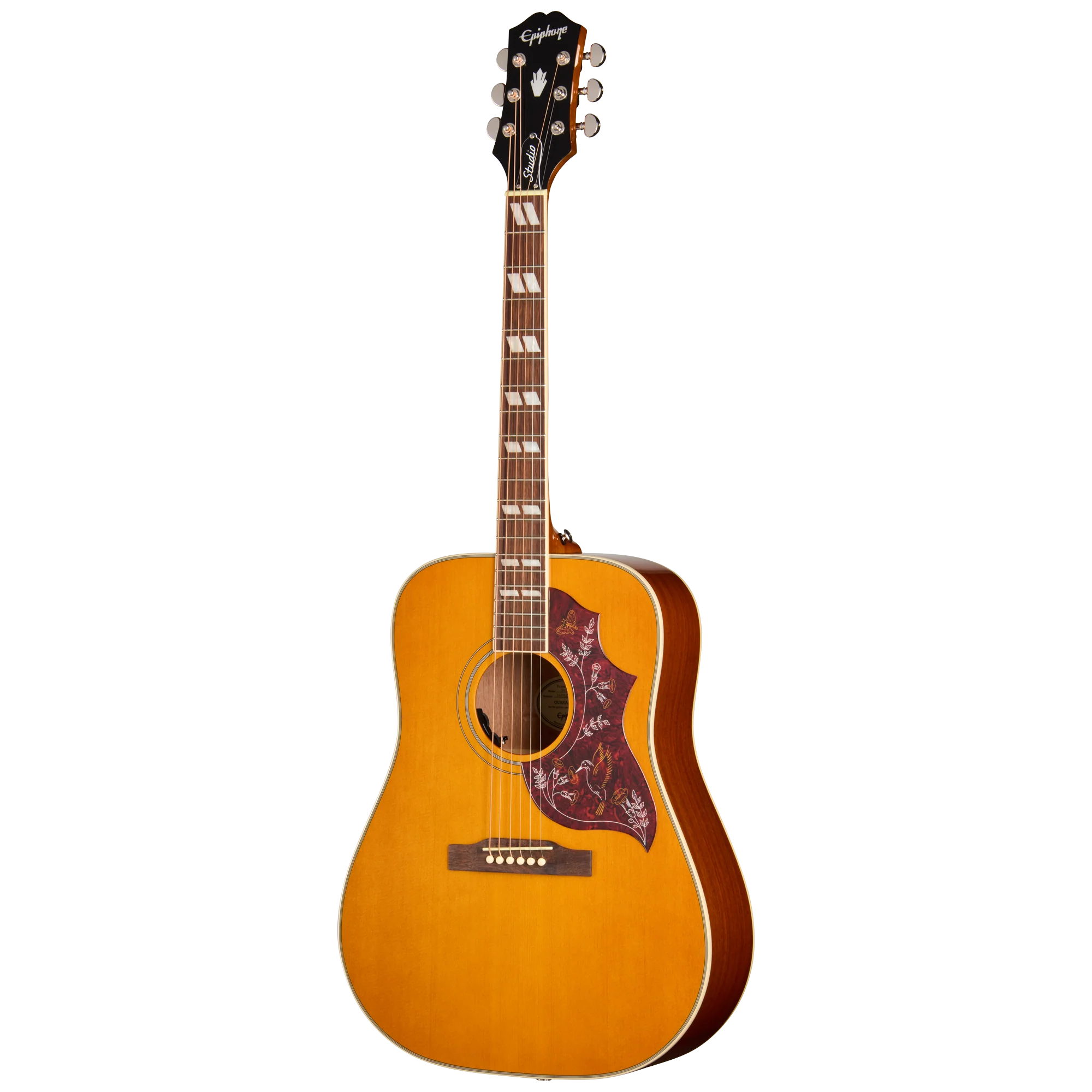 Epiphone Hummingbird Studio, Antique Natural - Image 3