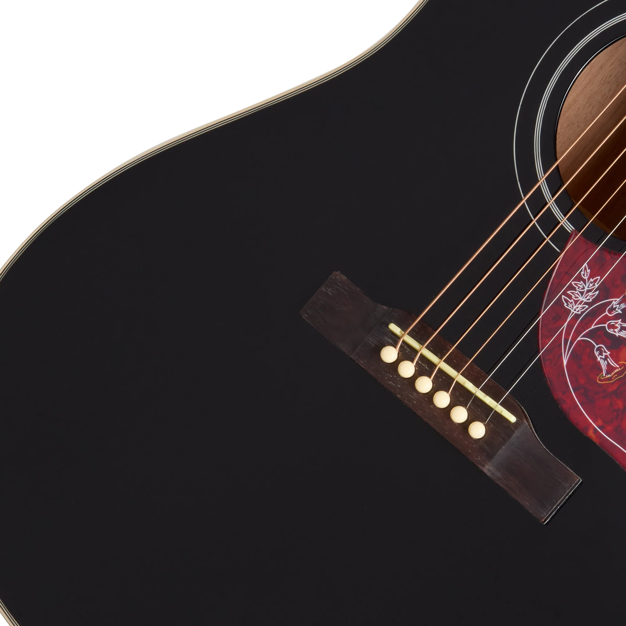 Epiphone Hummingbird Studio EC, Ebony, Exclusive - Image 8