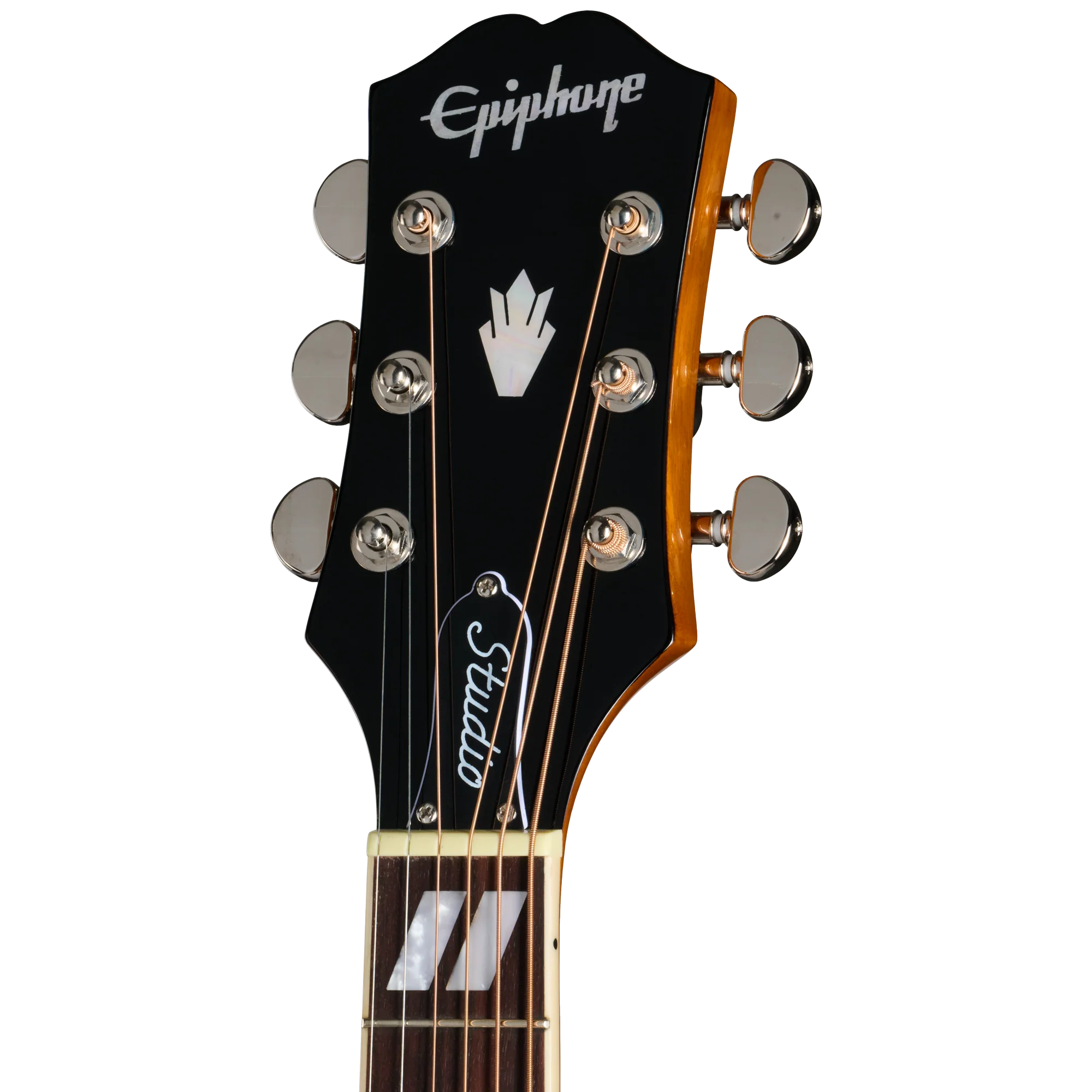 Epiphone Hummingbird Studio, Left-Handed, Heritage Cherry Sunburst - Image 5