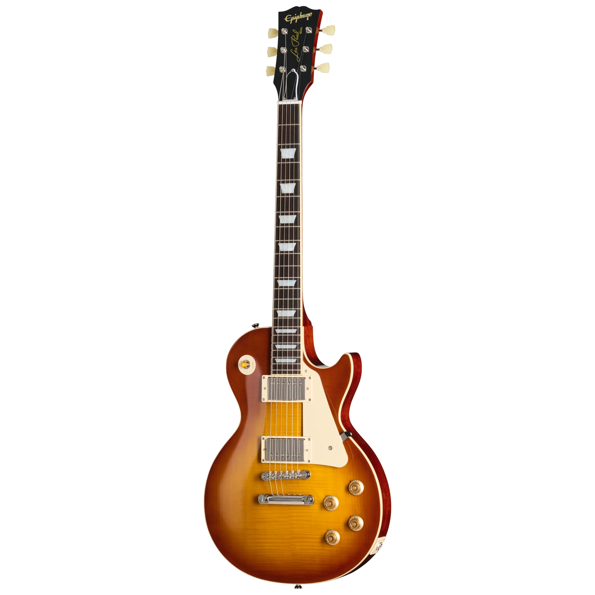 Epiphone IGC 1959 Les Paul Standard Reissue, Golden Poppy Burst - Image 3