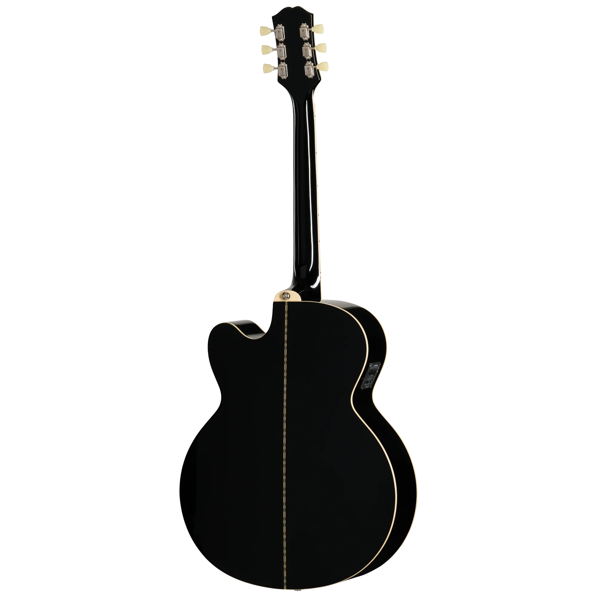 Epiphone J-200 Studio EC, Ebony, Exclusive - Image 4
