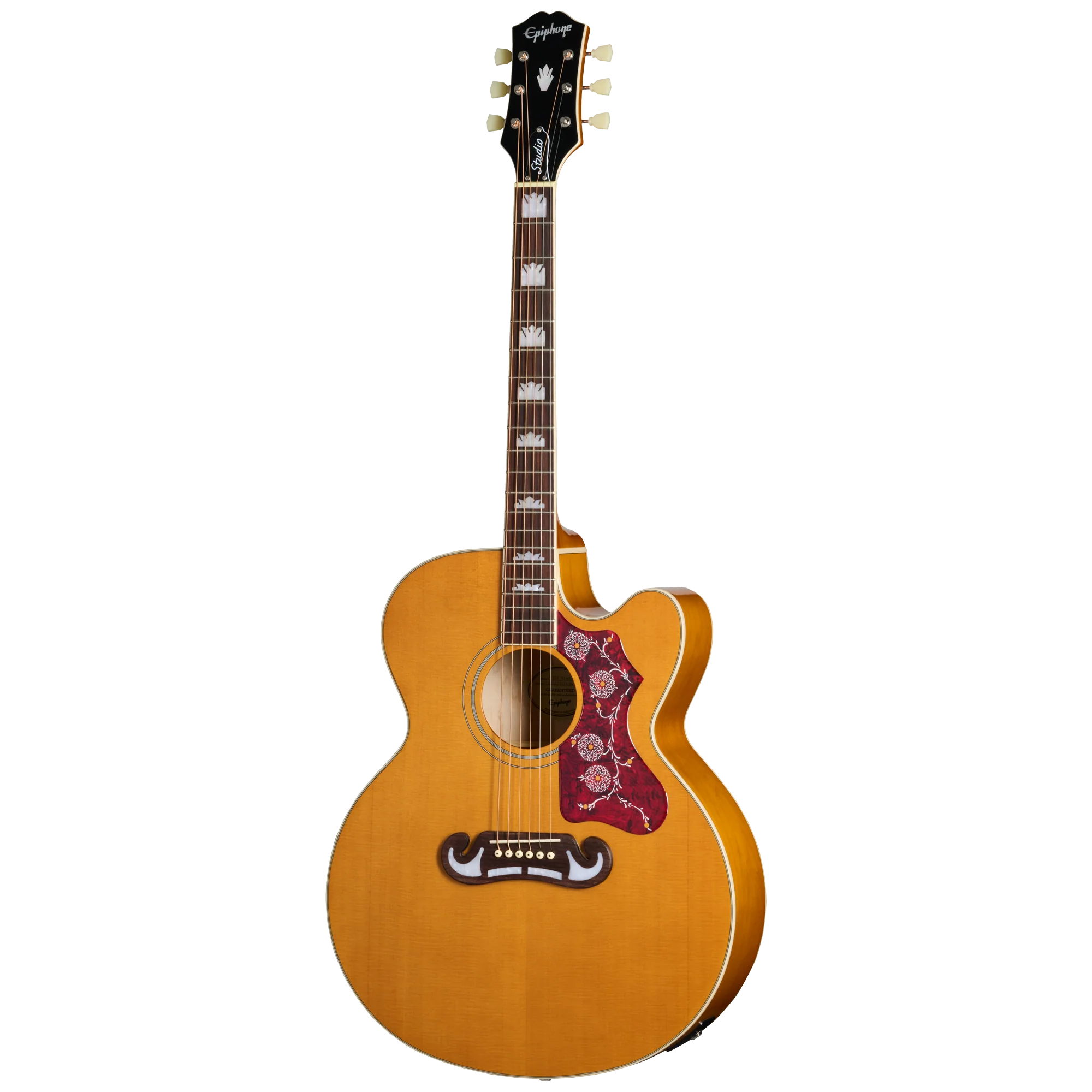 Epiphone J-200 Studio EC, Natural - Image 3