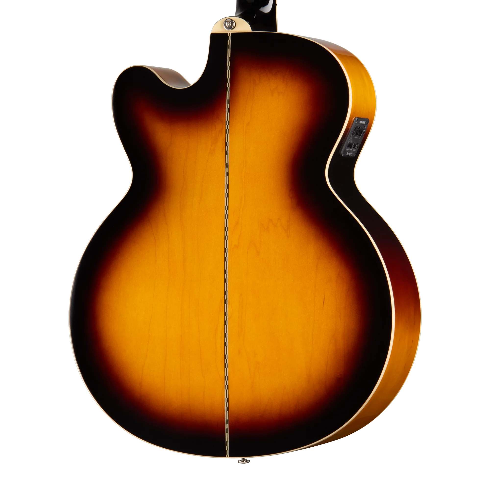 Epiphone J-200 Studio EC, Vintage Sunburst - Image 2