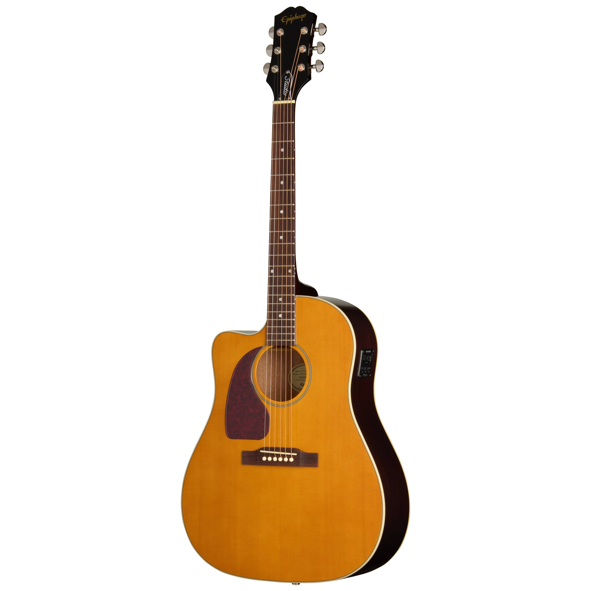 Epiphone J-45 Studio EC, Left-Handed, Natural - Image 3