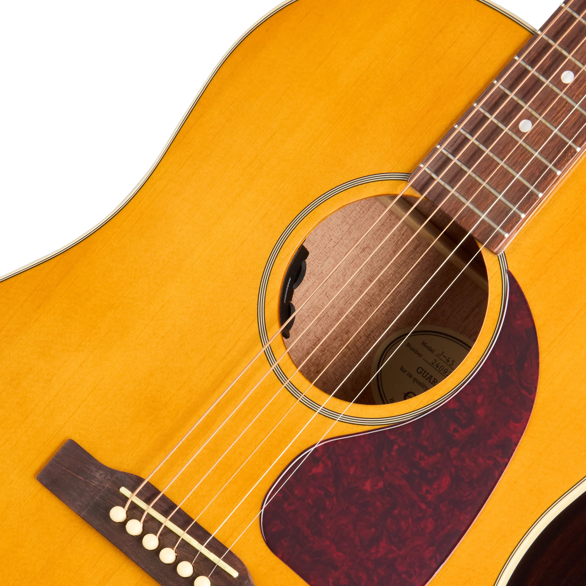 Epiphone J-45 Studio, Natural - Image 7