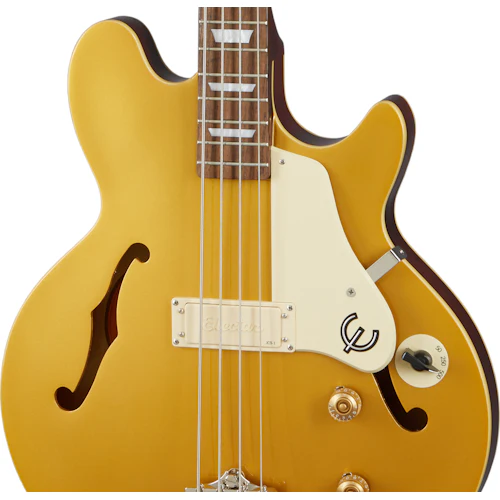 Epiphone Jack Casady Bass, Metallic Gold - Image 8