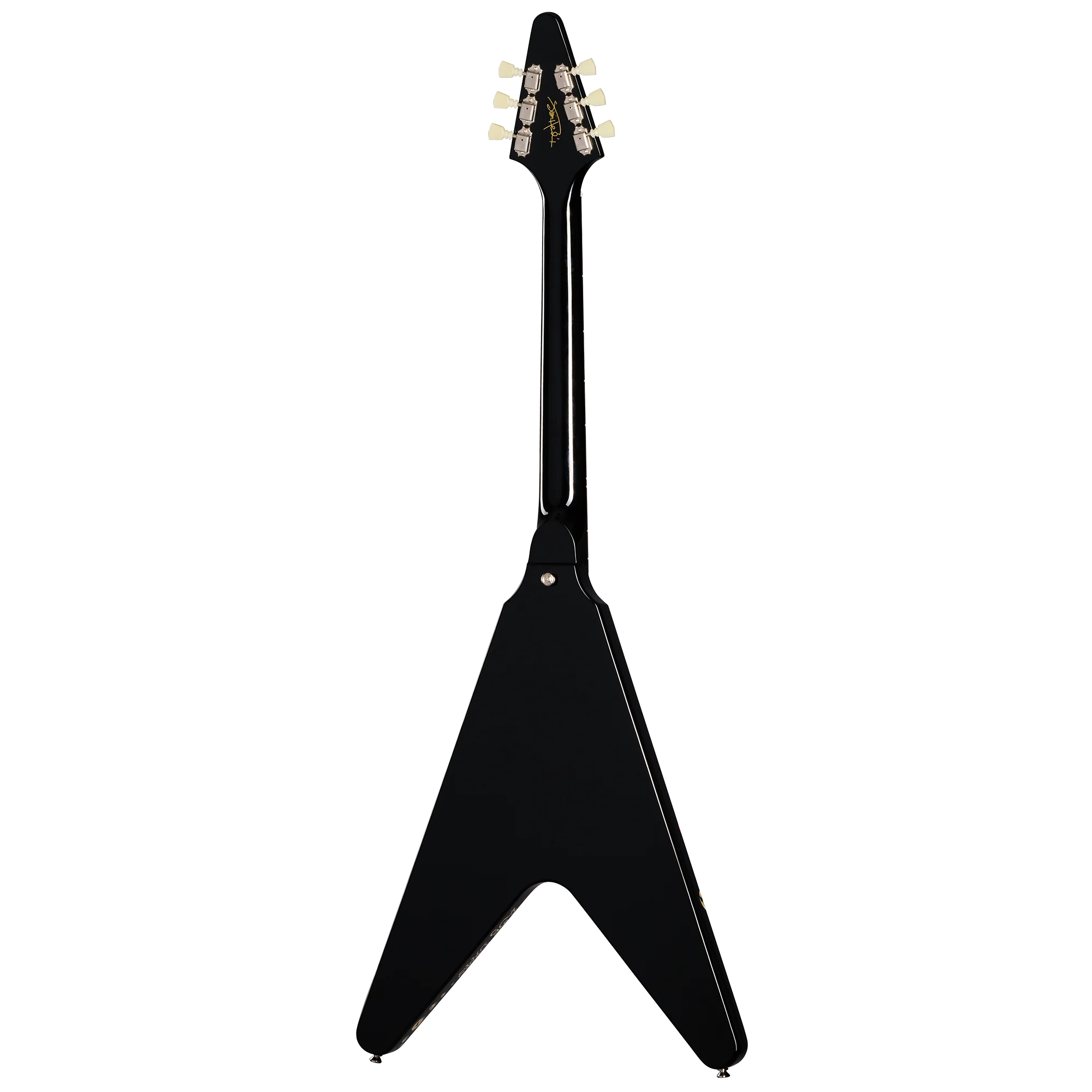 Epiphone Jimi Hendrix™ "Love Drops" Flying V, Ebony - Image 4