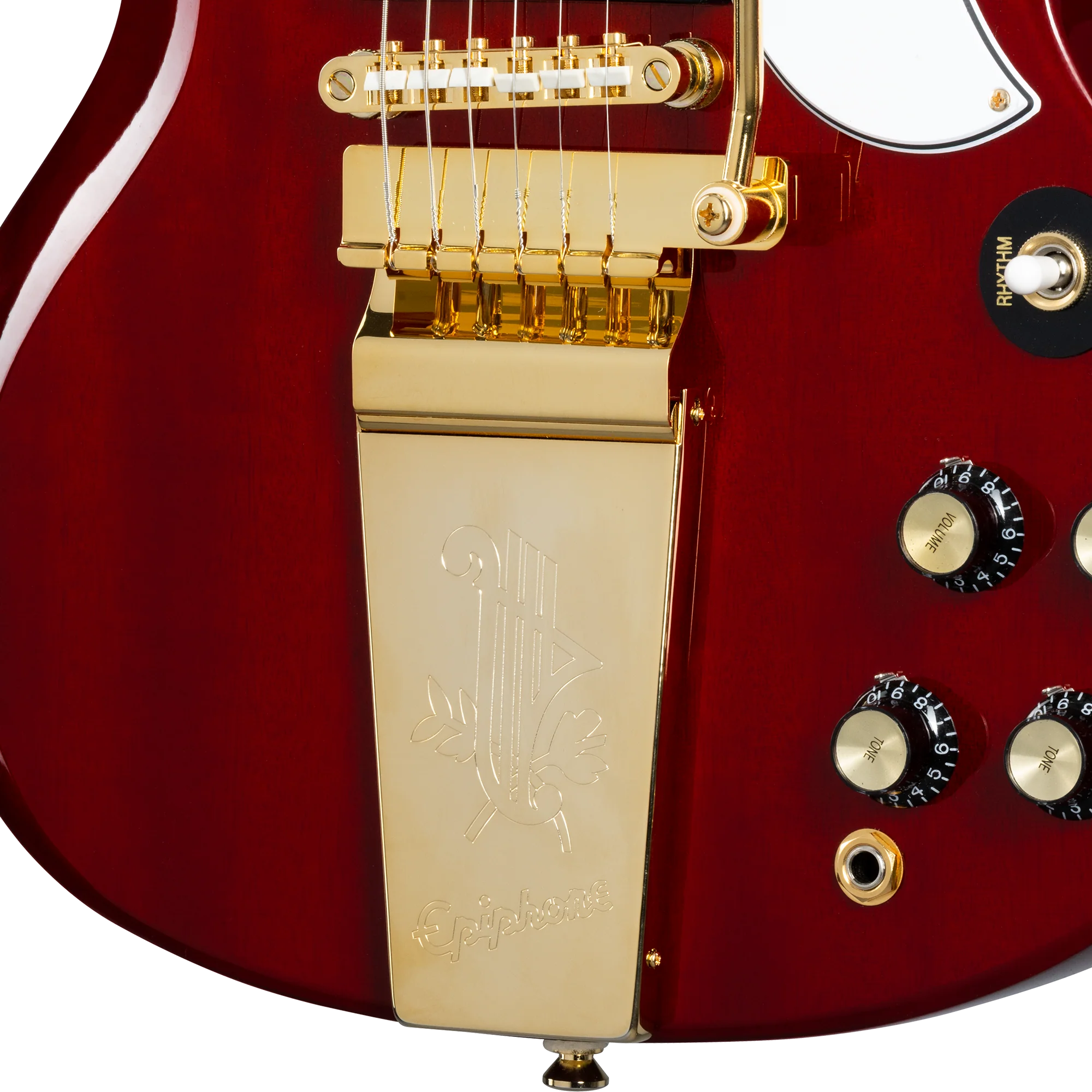Epiphone Joe Bonamassa 1963 SG Custom, Dark Wine Red - Image 6