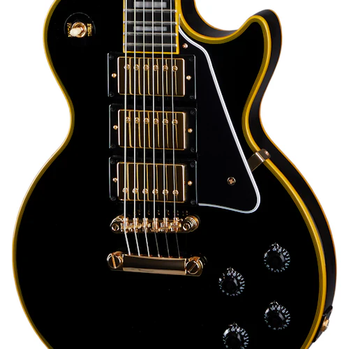 Epiphone Joe Bonamassa Black Beauty Les Paul Custom Outfit, Ebony - Image 4