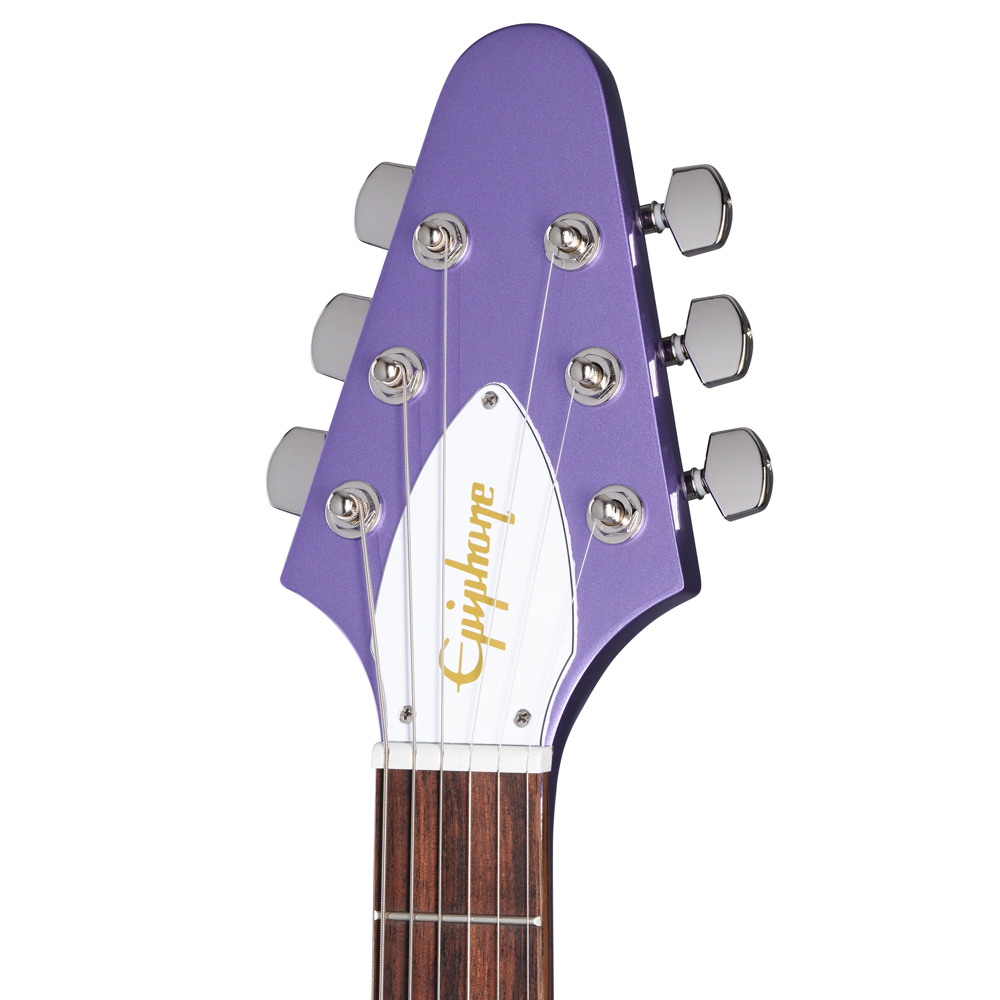 Epiphone Kirk Hammett 1979 Flying V, Purple Metallic - Image 5