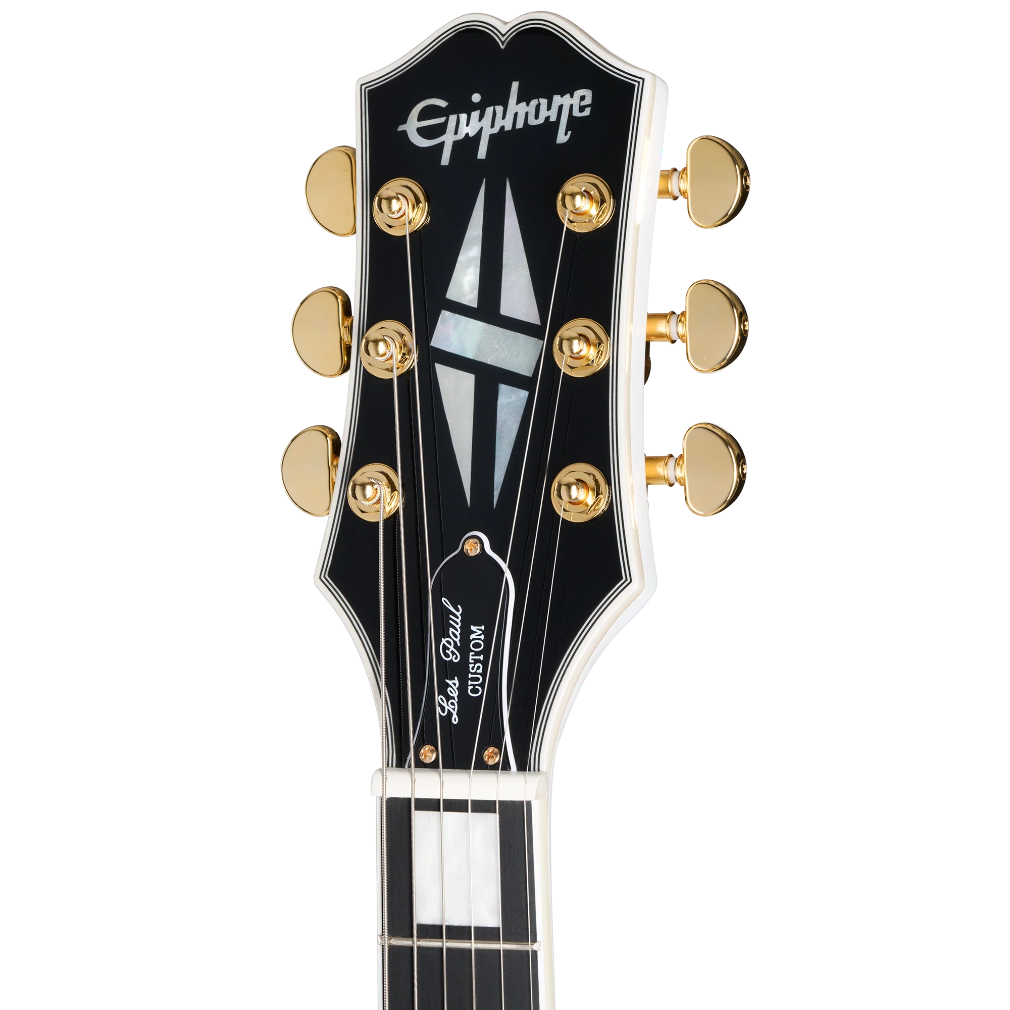 Epiphone Les Paul Custom, Alpine White - Image 5