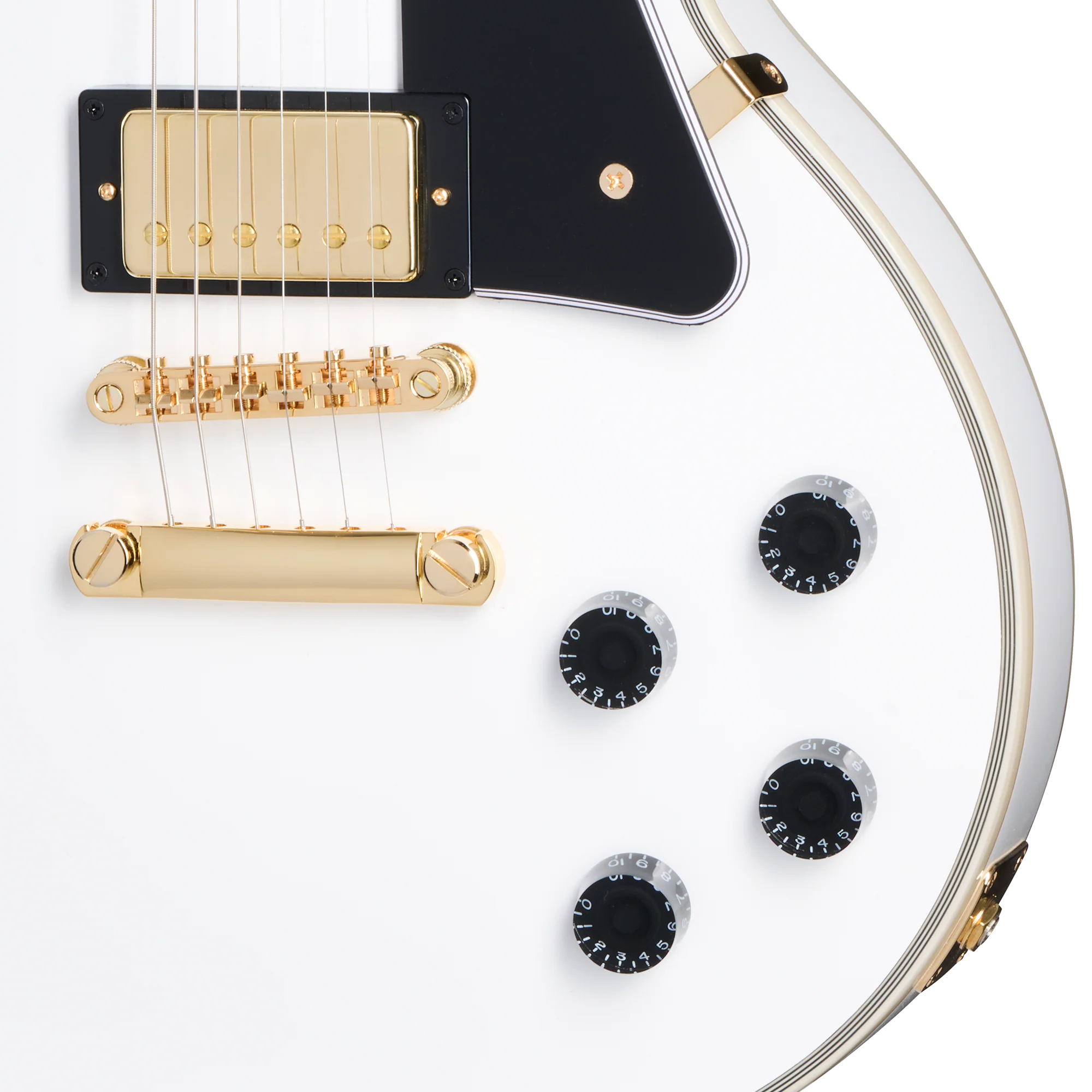 Epiphone Les Paul Custom, Alpine White - Image 7