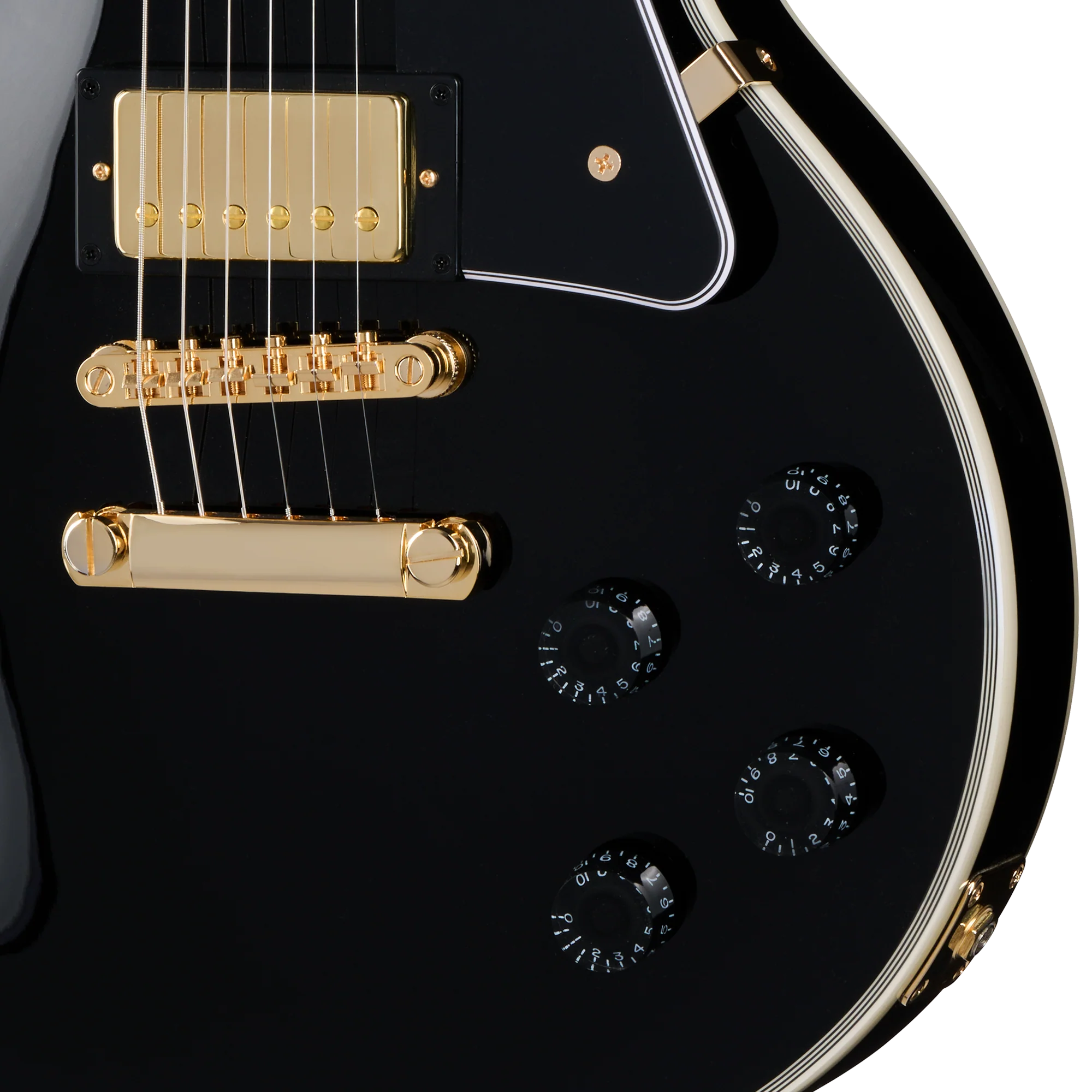 Epiphone Les Paul Custom, Ebony - Image 5
