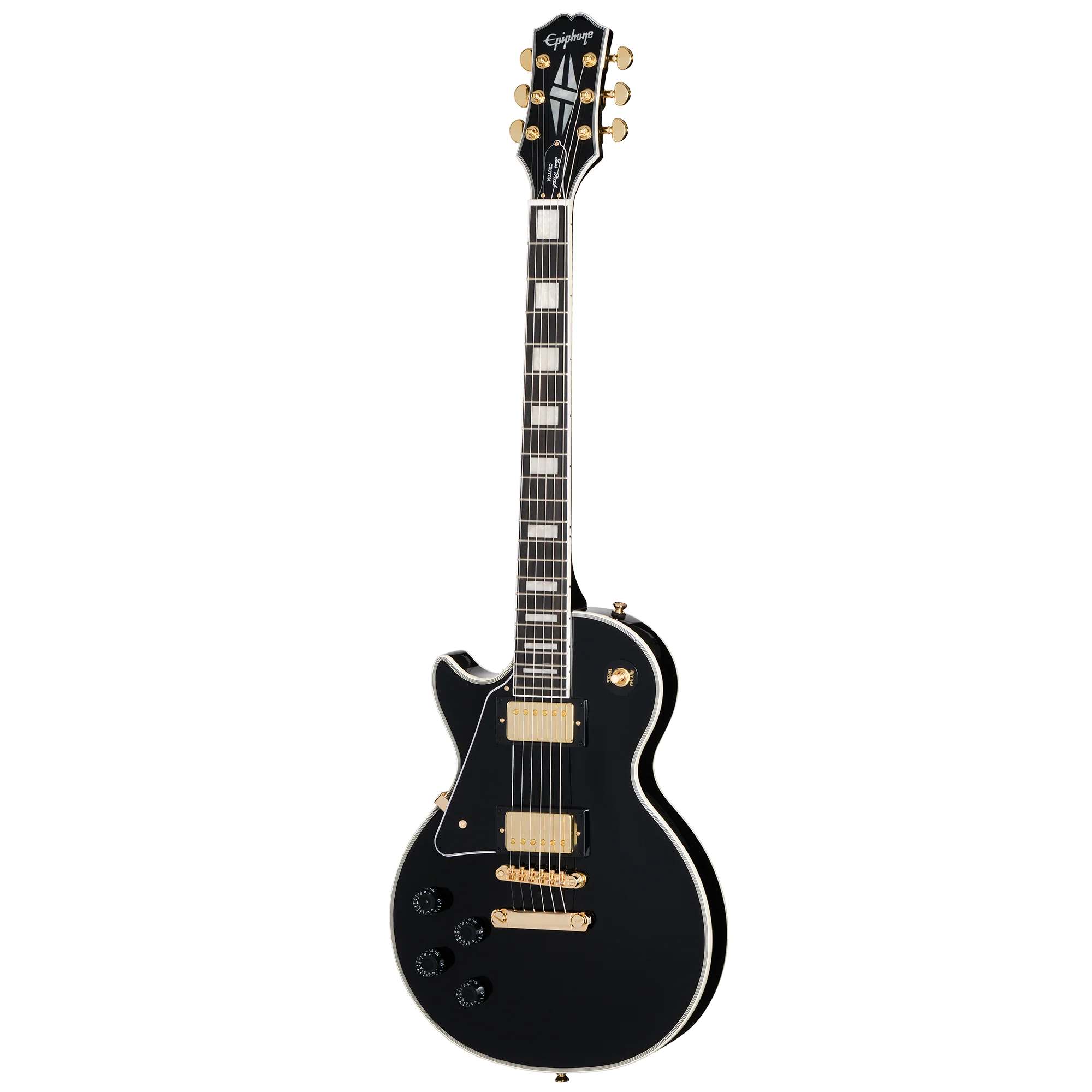 Epiphone Les Paul Custom, Left-Handed, Ebony - Image 3