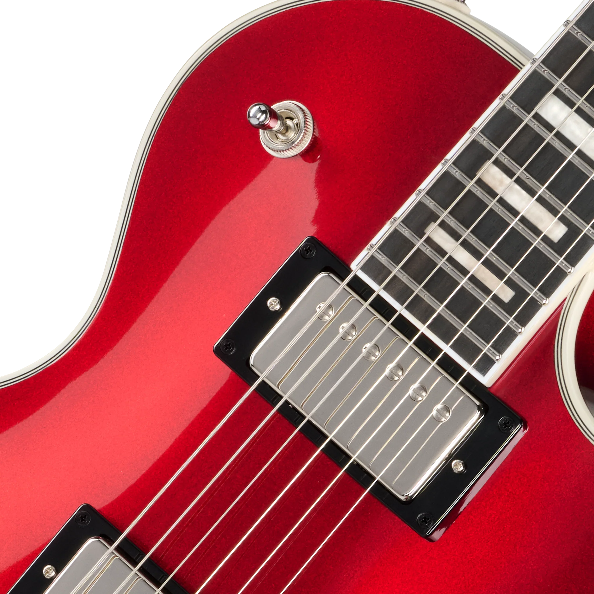 Epiphone Les Paul Custom Modern, Candy Red, Exclusive - Image 7