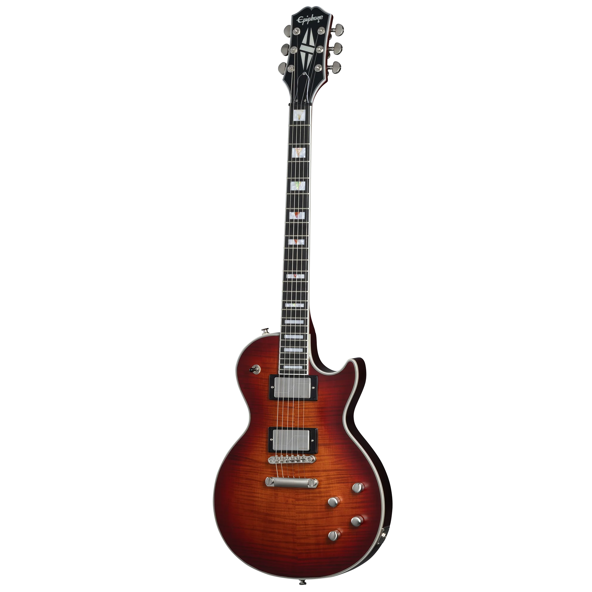Epiphone Les Paul Prophecy, Aged Bengal Tiger Burst - Image 3