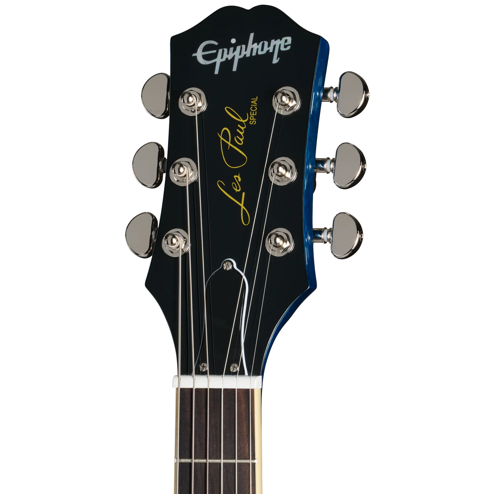 Epiphone Les Paul Special Double Cut Figured, Ocean Water - Image 5