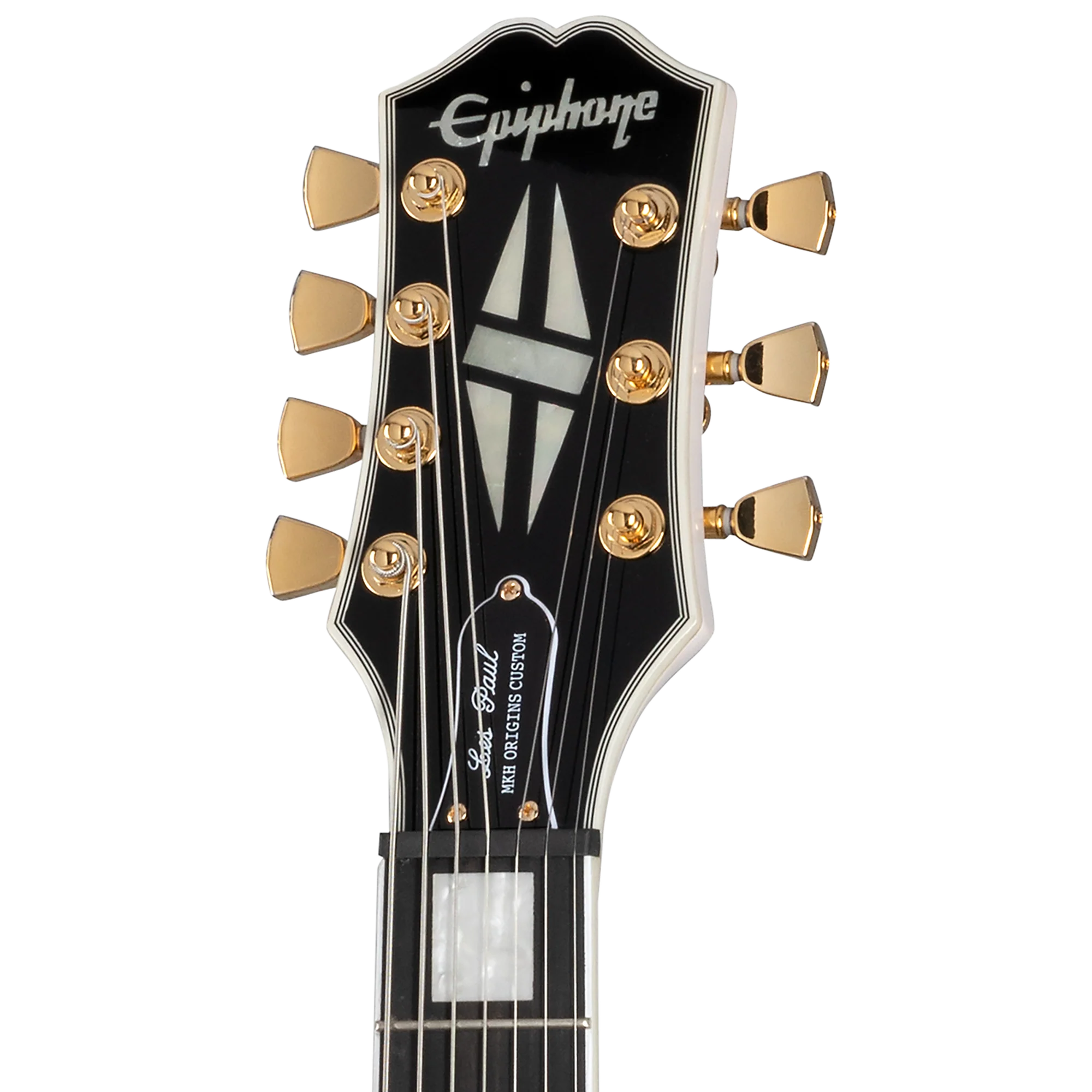 Epiphone Matt Heafy Les Paul Custom Origins 7-String, Bone White - Image 5