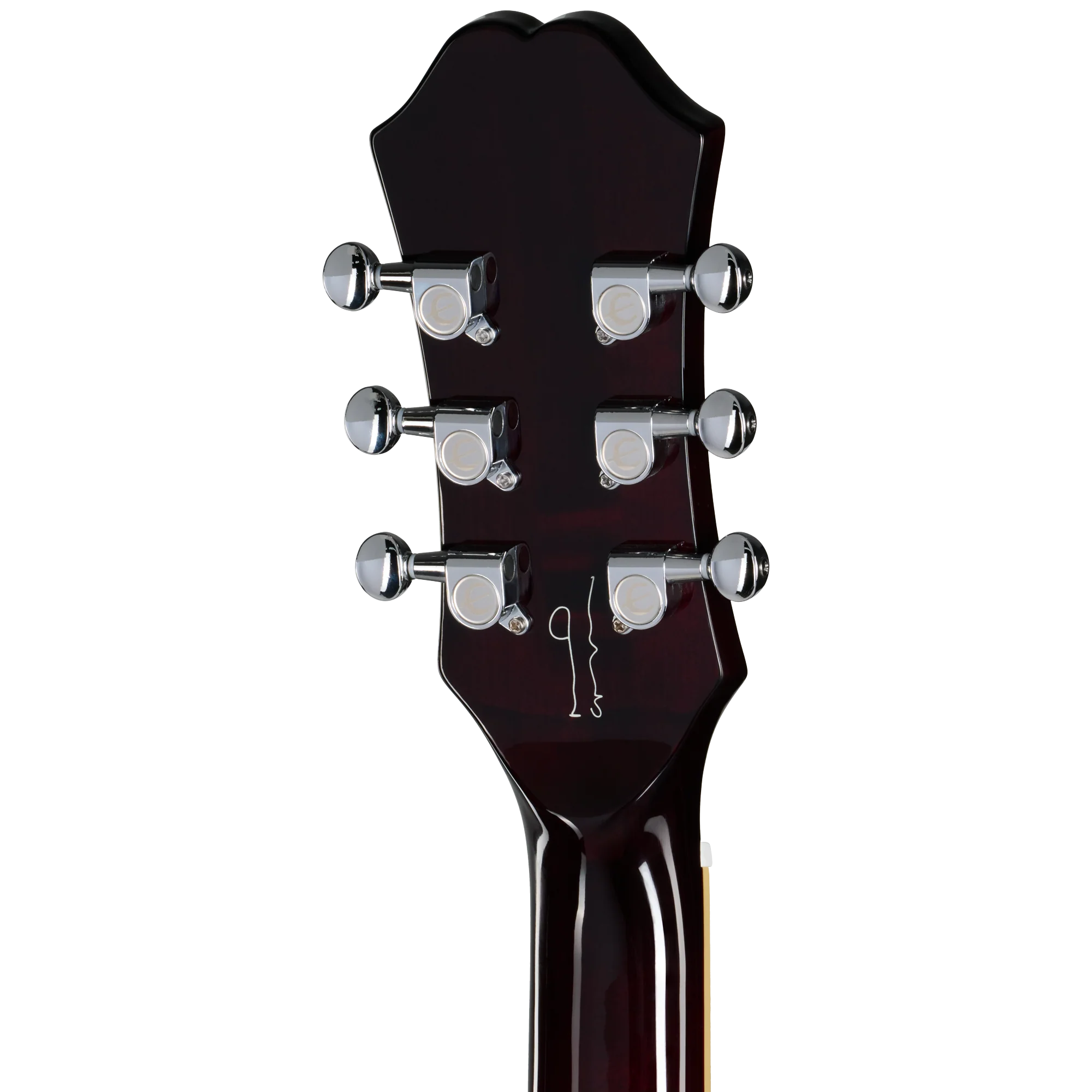 Epiphone Noel Gallagher Riviera, Left-Handed, Dark Wine Red - Image 6