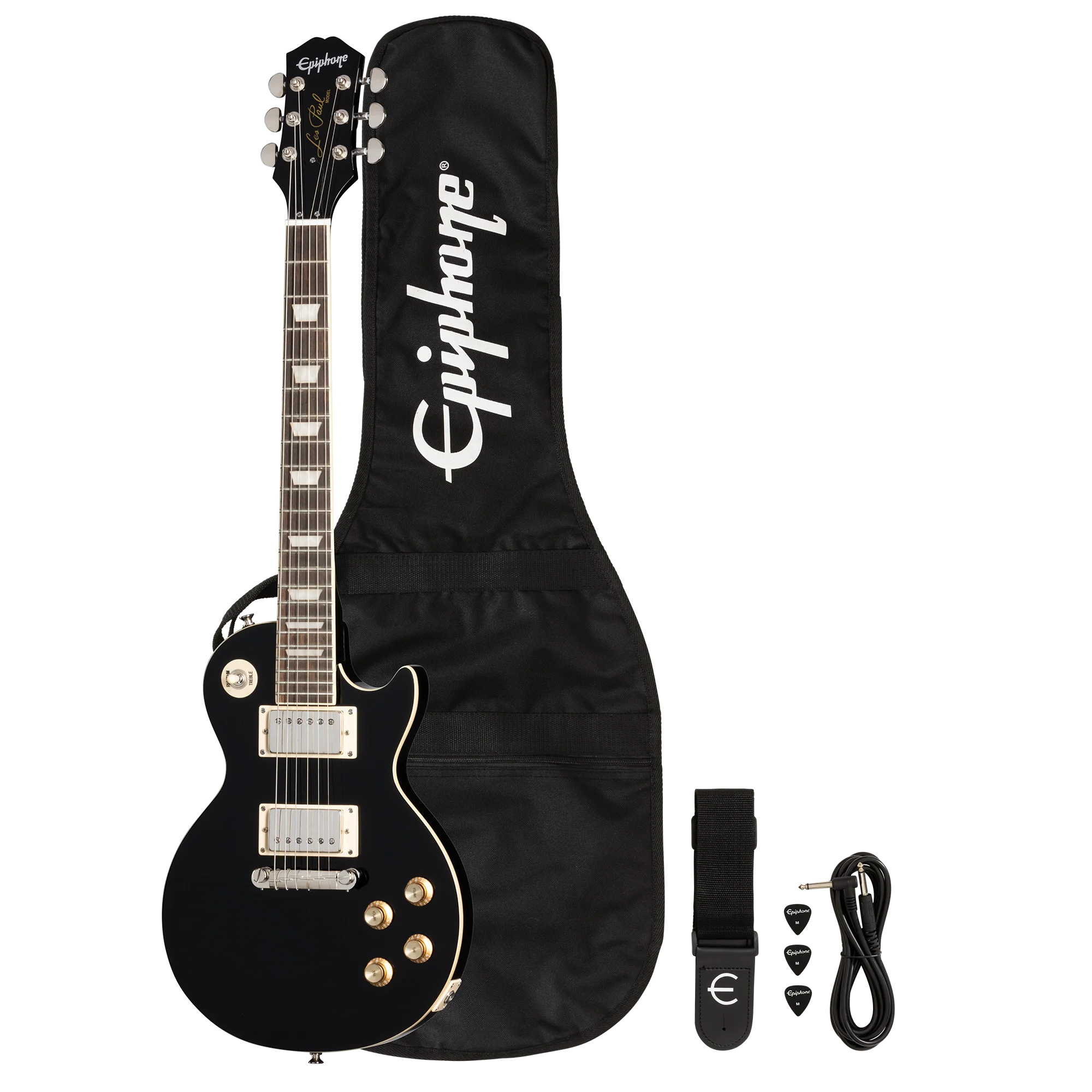 Epiphone Power Players Les Paul, Dark Matter Ebony - Image 7