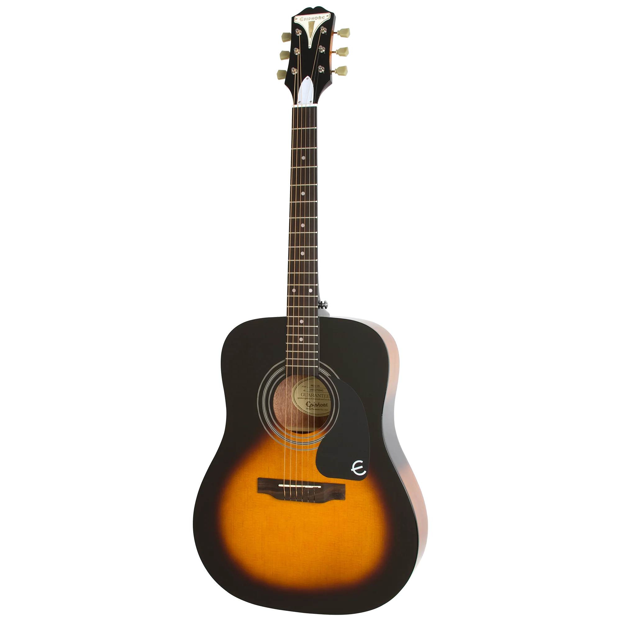 Epiphone PRO-1 (Steel String; Square Shoulder), Vintage Sunburst - Image 3